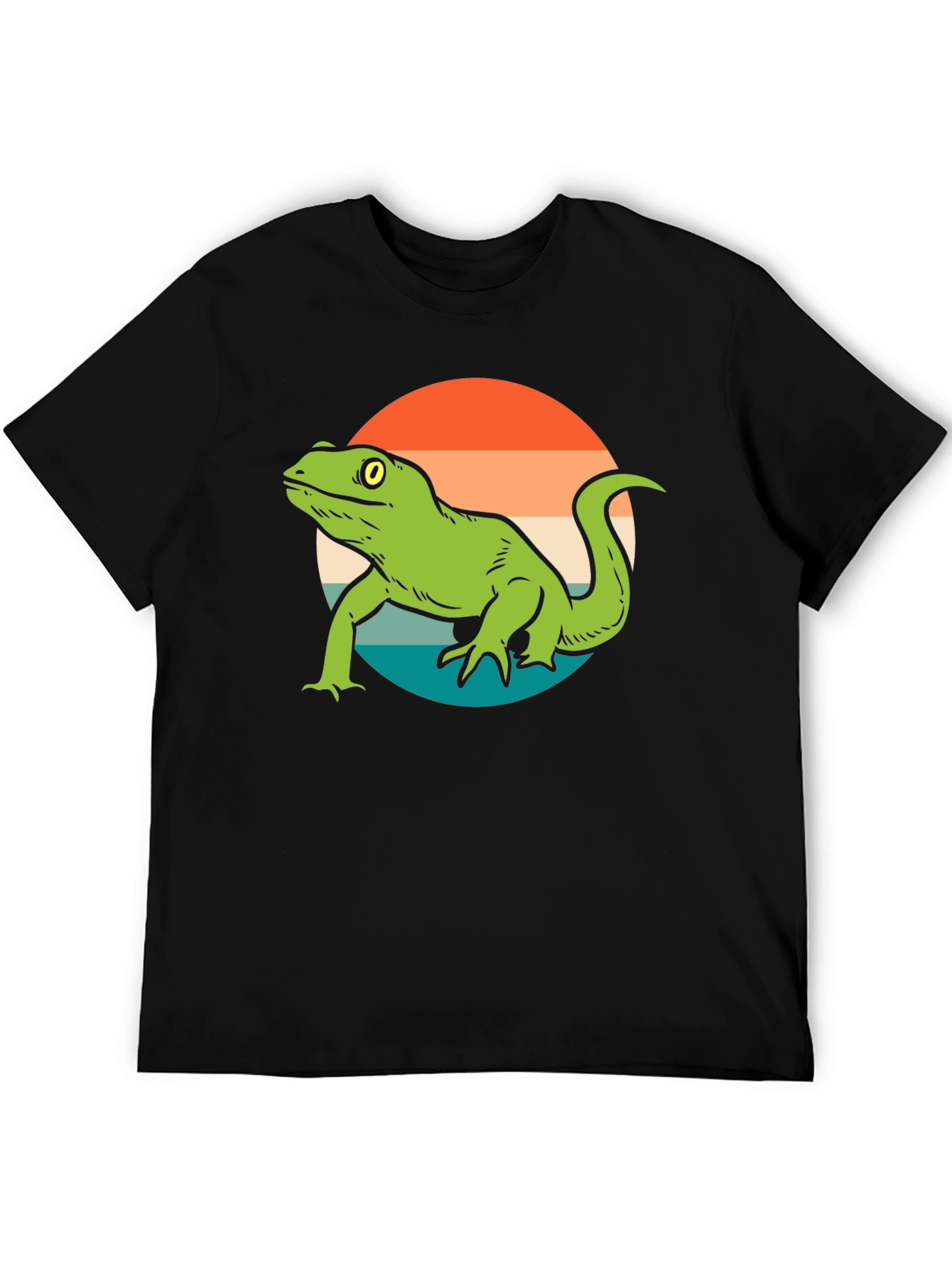 Retro Lizard Graphic T-Shirt