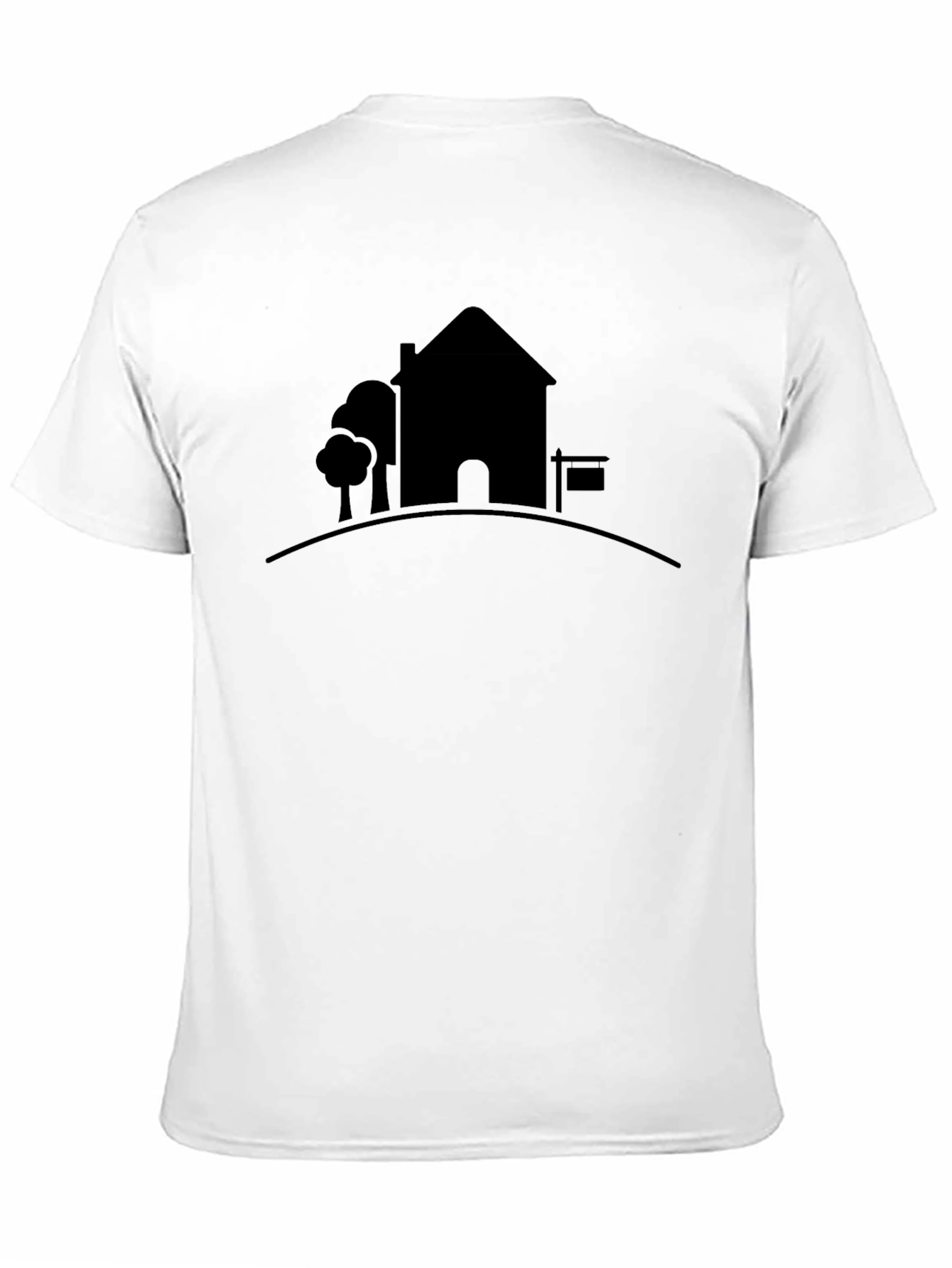 Modern Black House Graphic Tee - Unisex