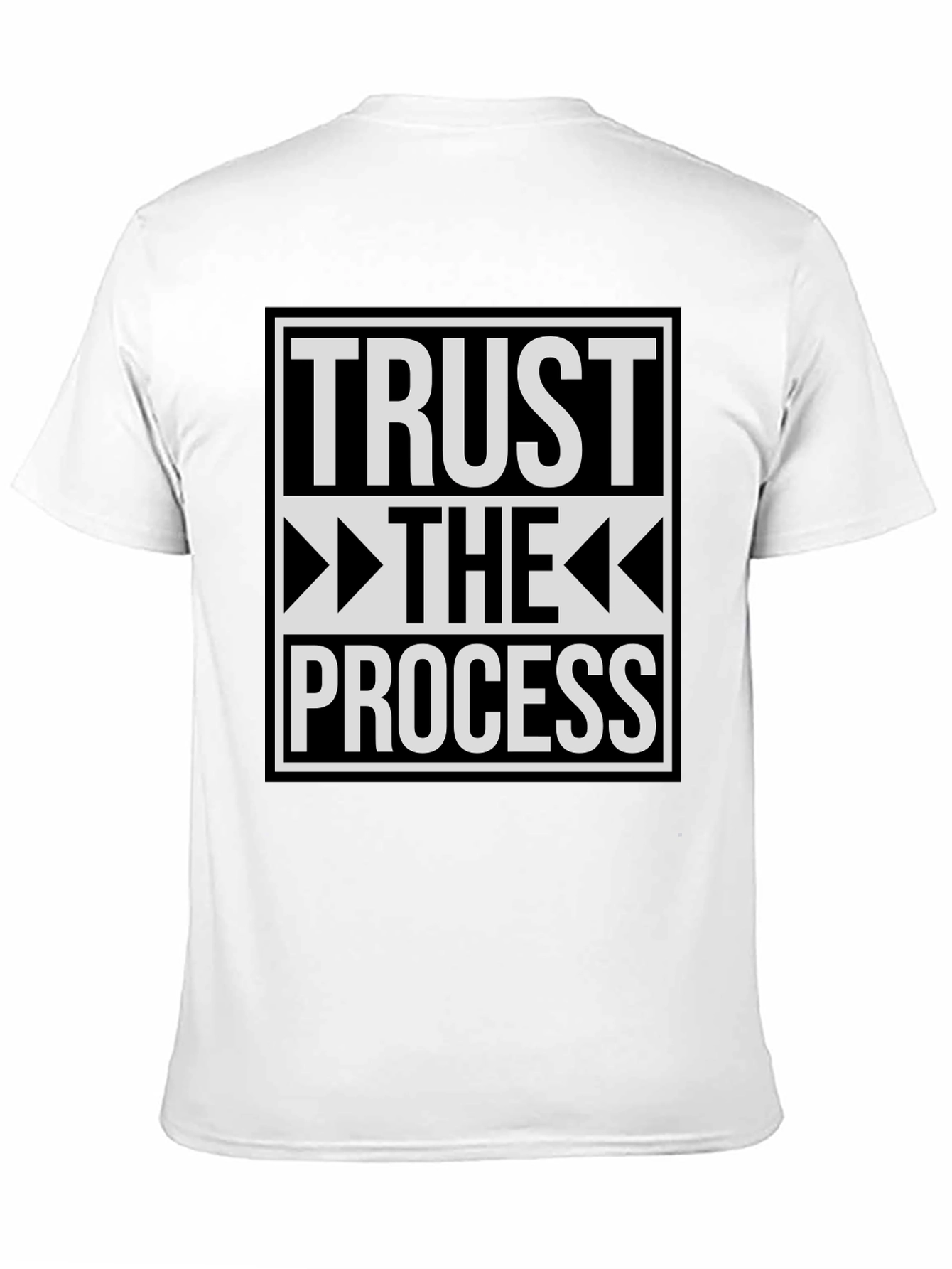 Trust The Process Graphic T-Shirt - Motivational Tee