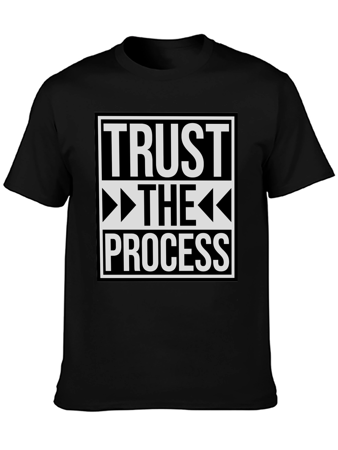 Trust The Process Graphic T-Shirt - Motivational Tee
