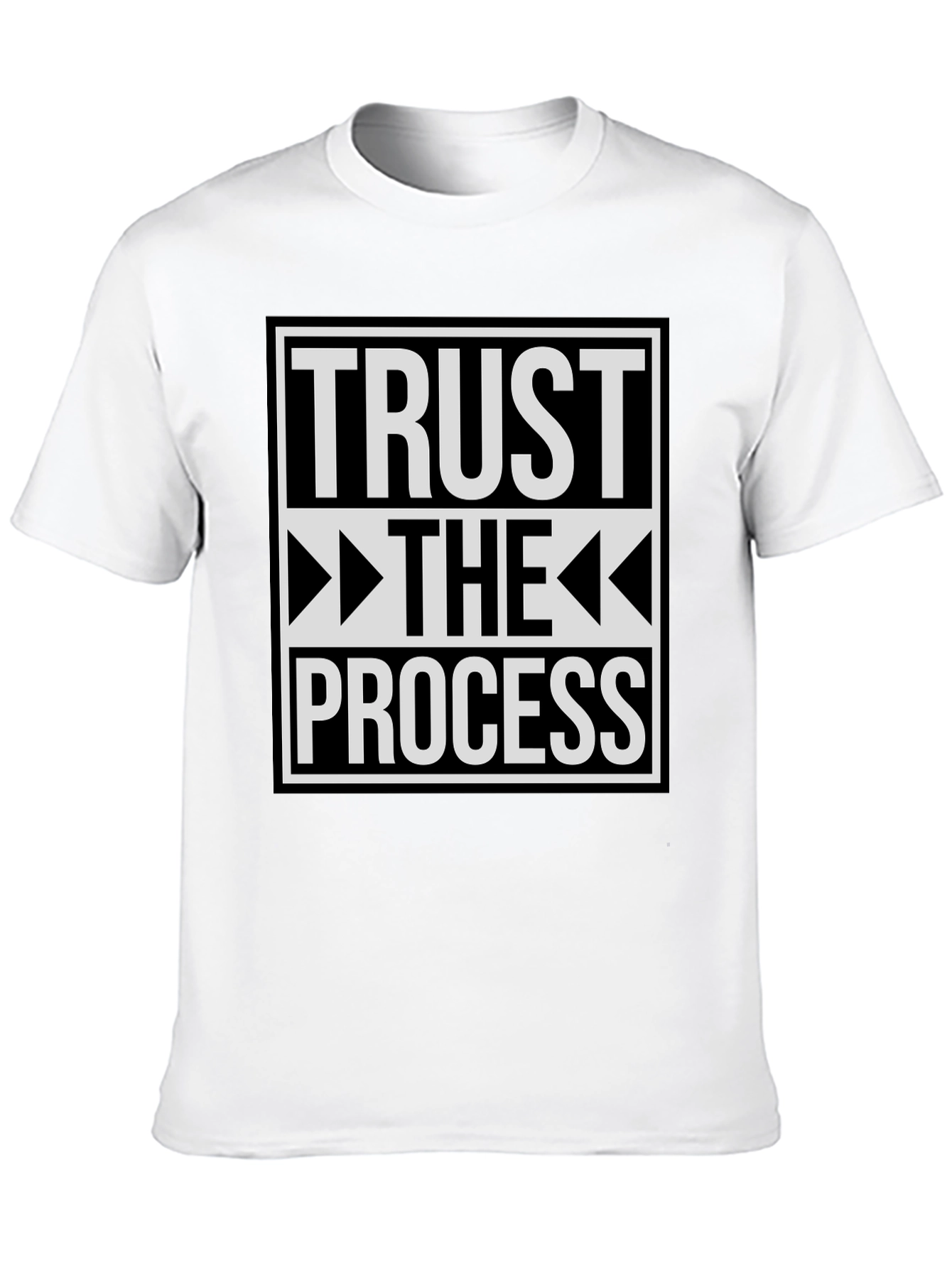 Trust The Process Graphic T-Shirt - Motivational Tee