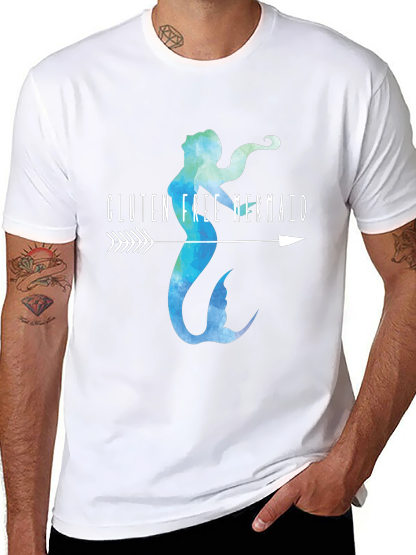 Gluten Free Mermaid Graphic Tee