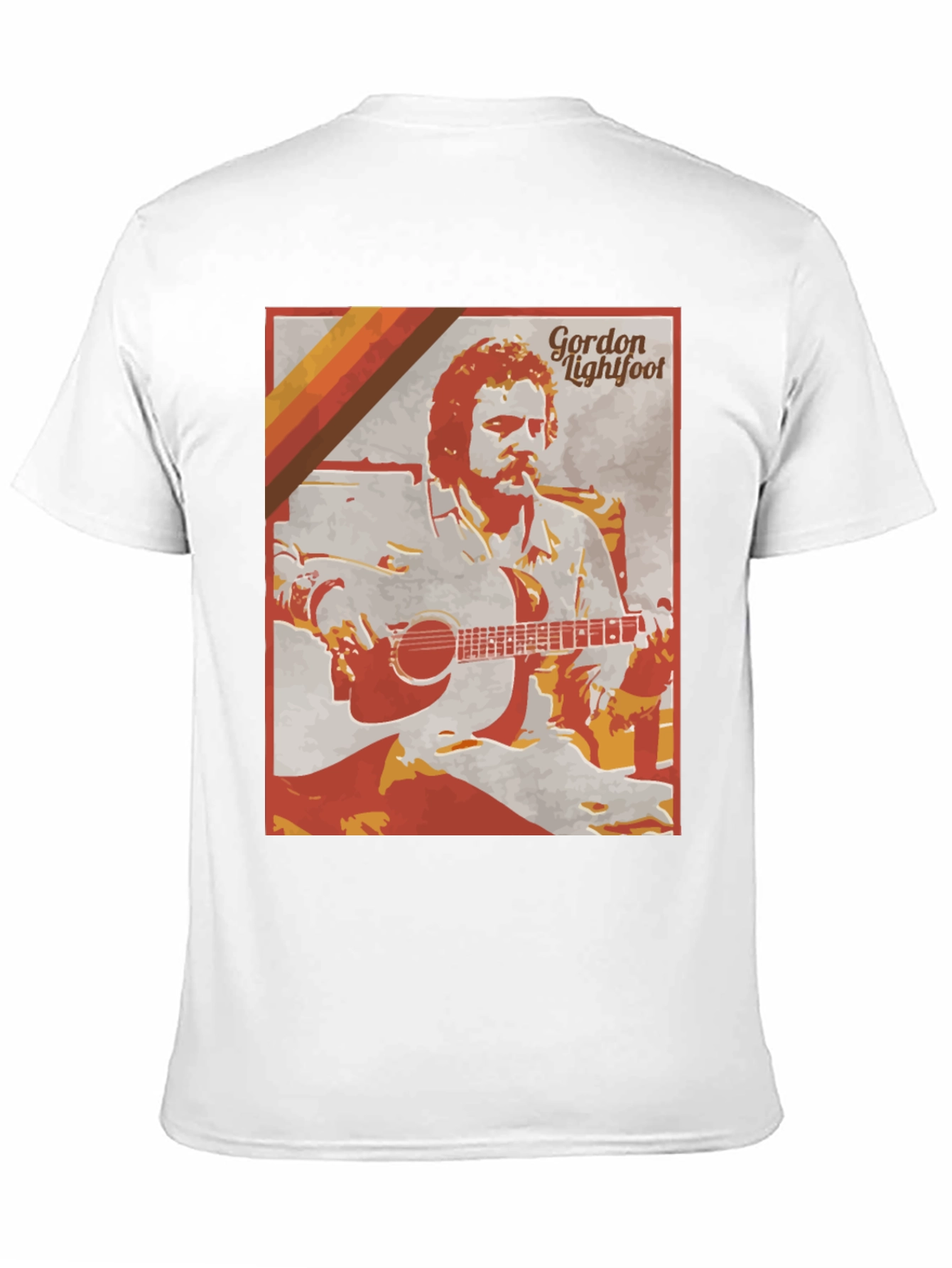 Gordon Lightfoot Graphic T-Shirt - Retro Style