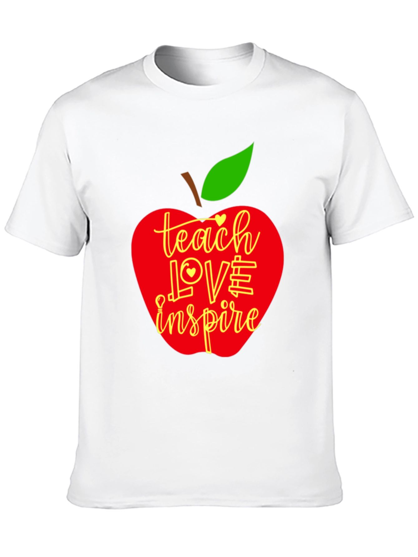 Teach Love Inspire Apple T-Shirt