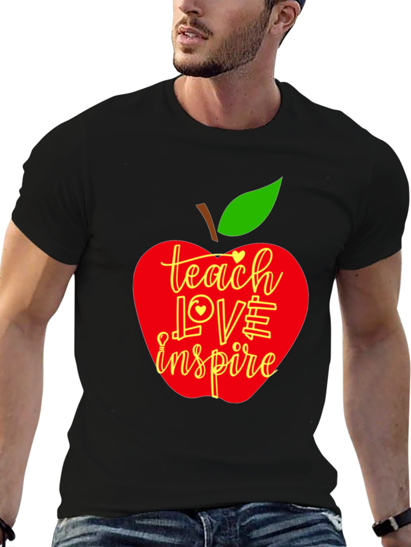 Teach Love Inspire Apple T-Shirt