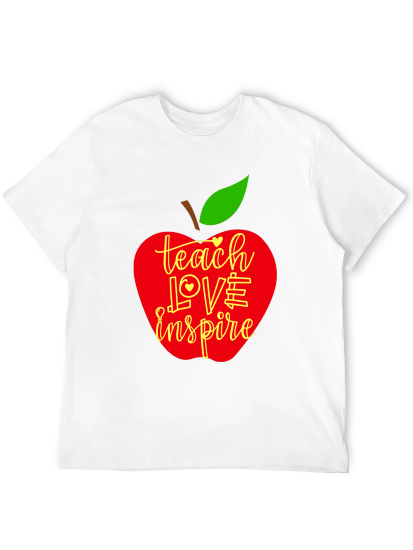 Teach Love Inspire Apple T-Shirt