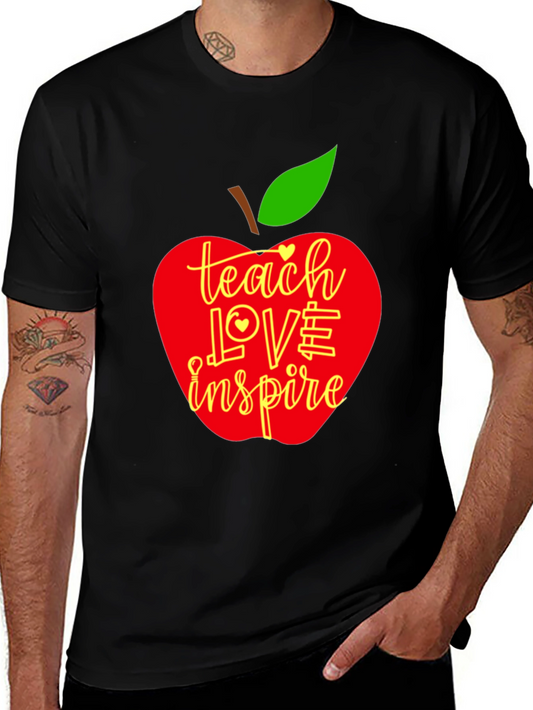 Teach Love Inspire Apple T-Shirt