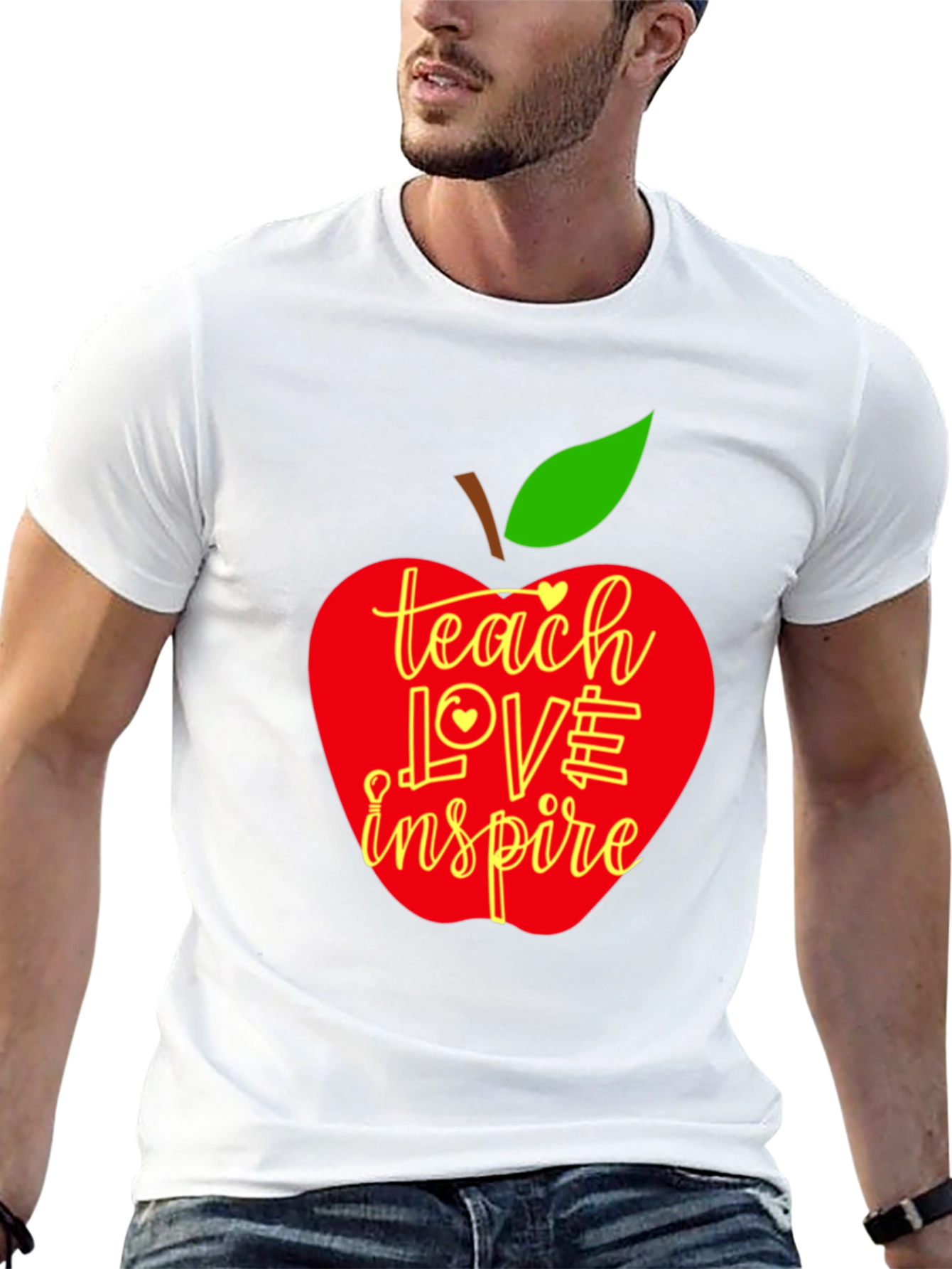 Teach Love Inspire Apple T-Shirt