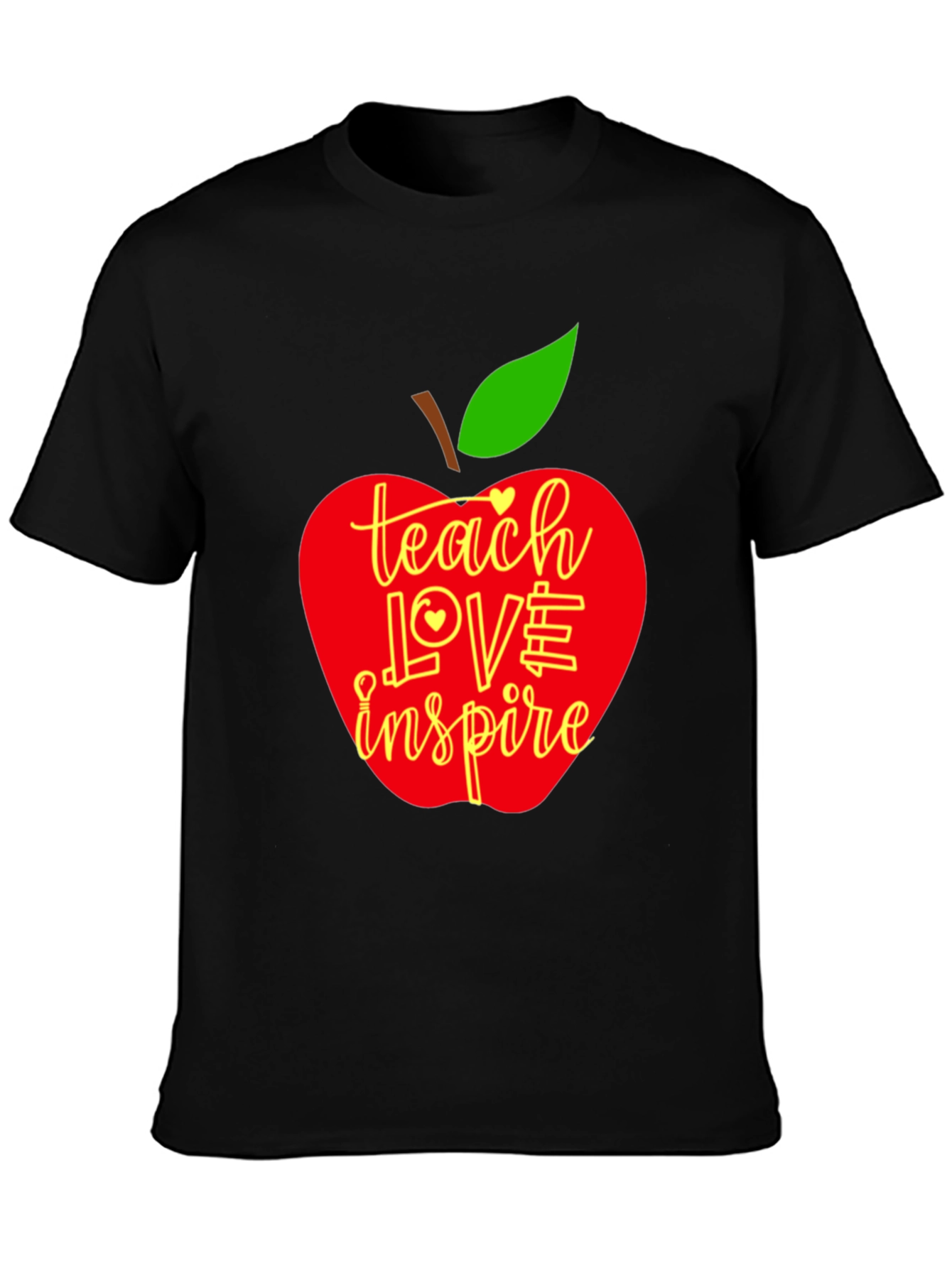 Teach Love Inspire Apple T-Shirt