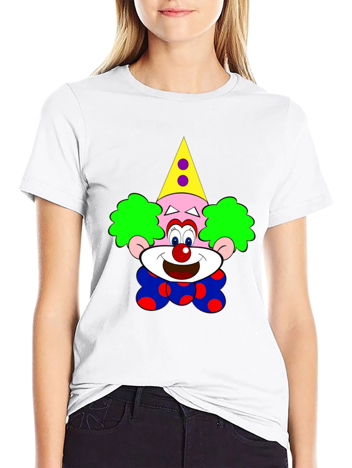 Clown Graphic Black T-Shirt - Fun & Unique!