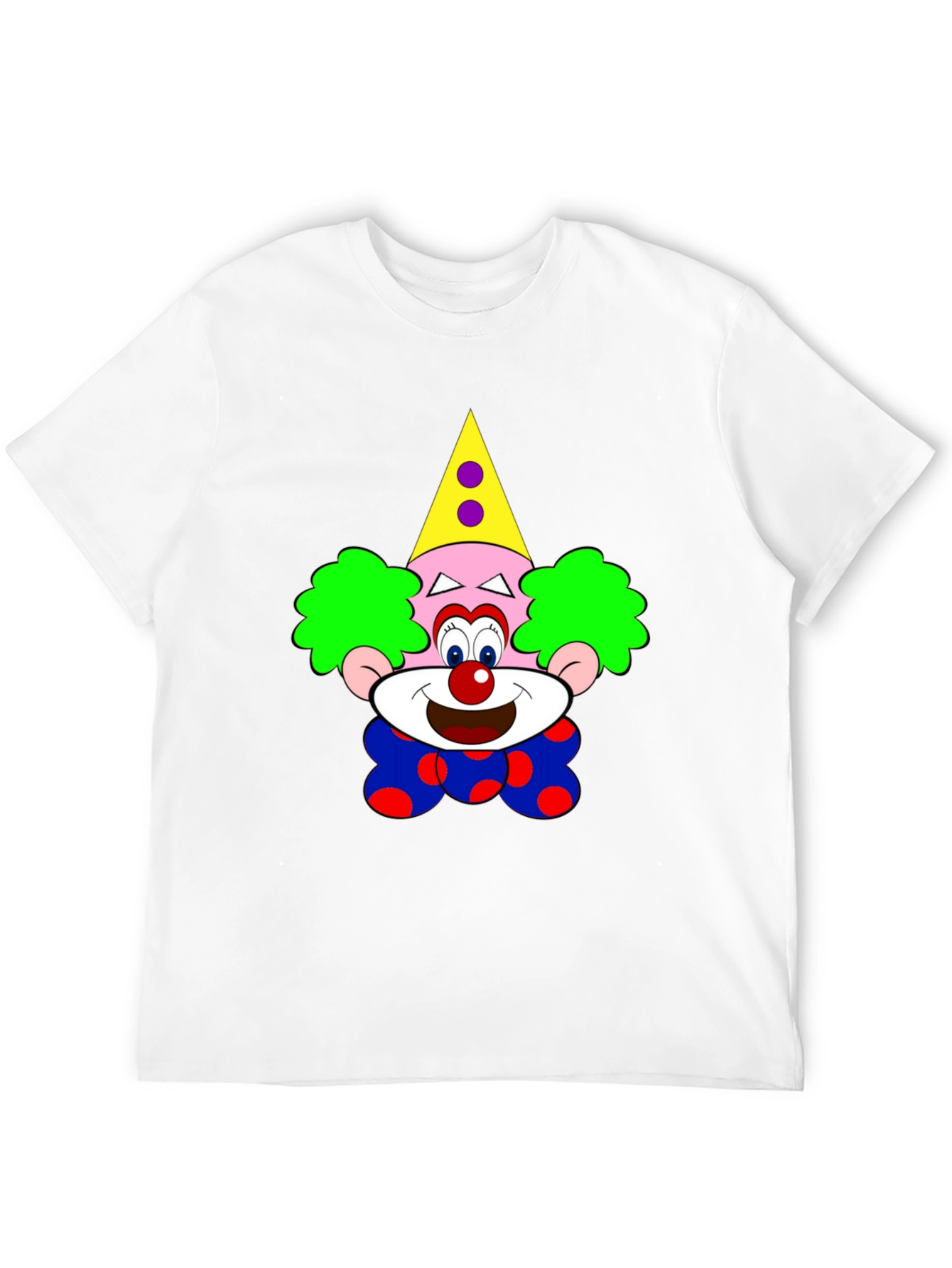 Clown Graphic Black T-Shirt - Fun & Unique!