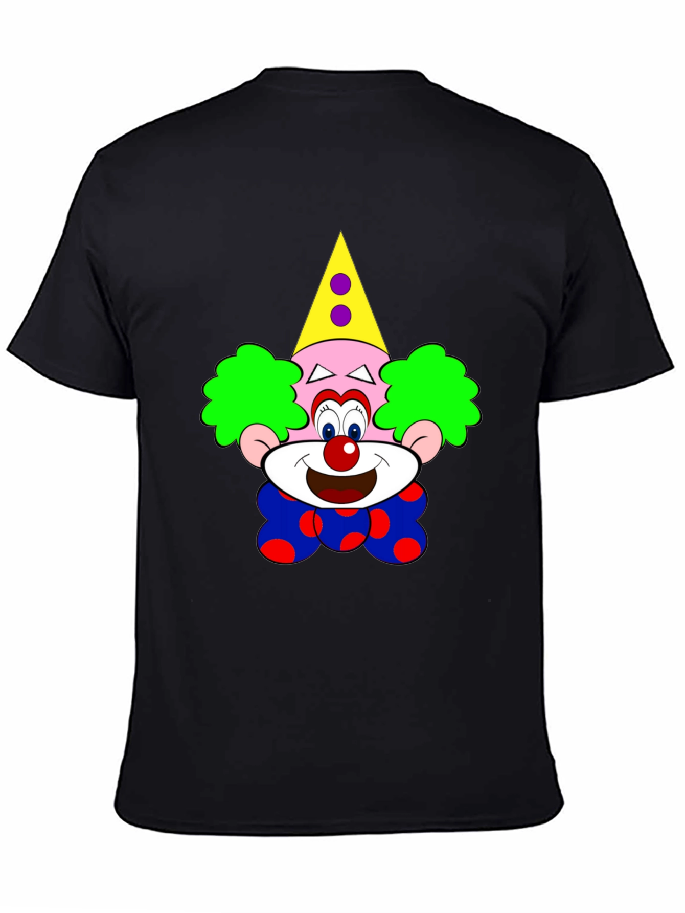 Clown Graphic Black T-Shirt - Fun & Unique!