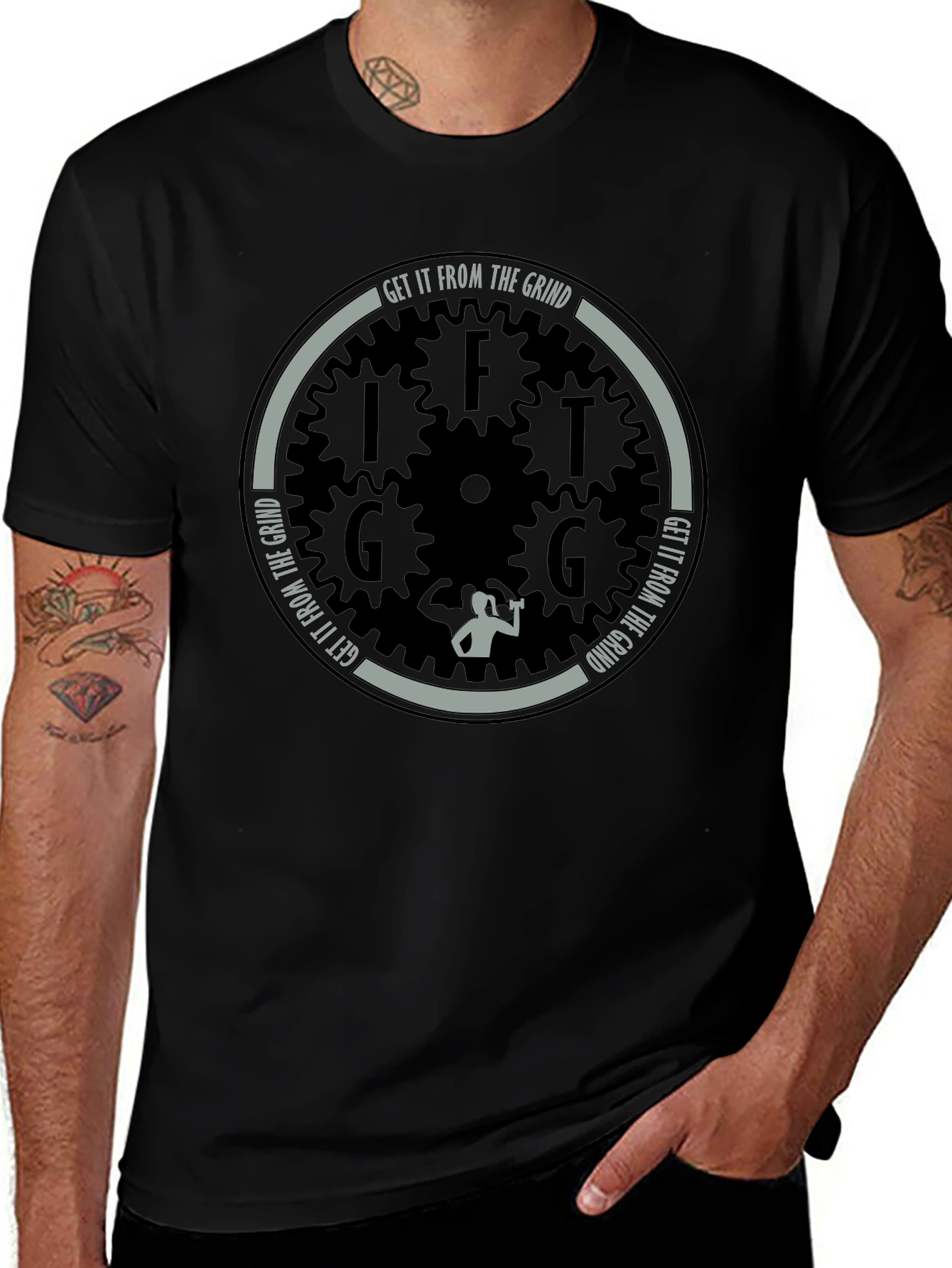 Get It From The Grind Graphic T-Shirt