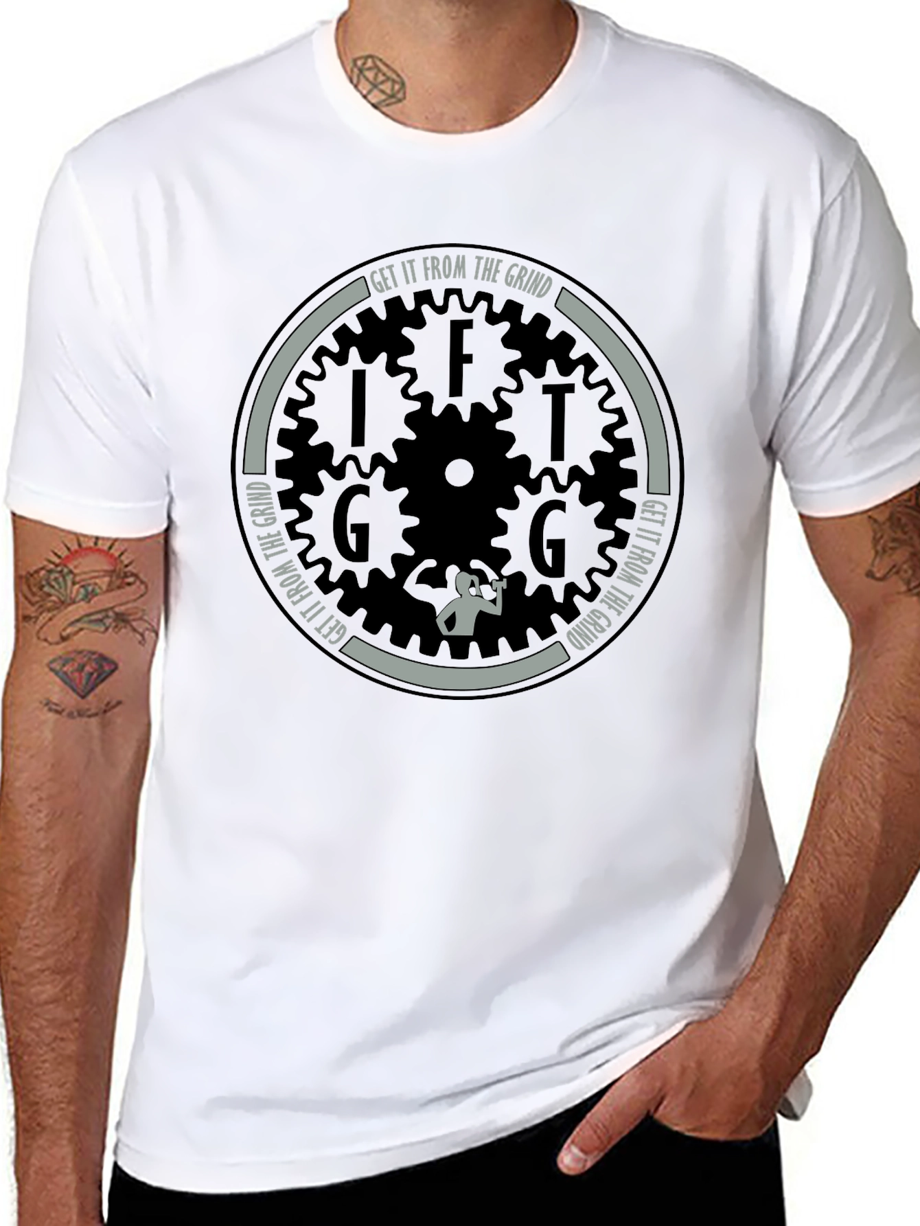 Get It From The Grind Graphic T-Shirt
