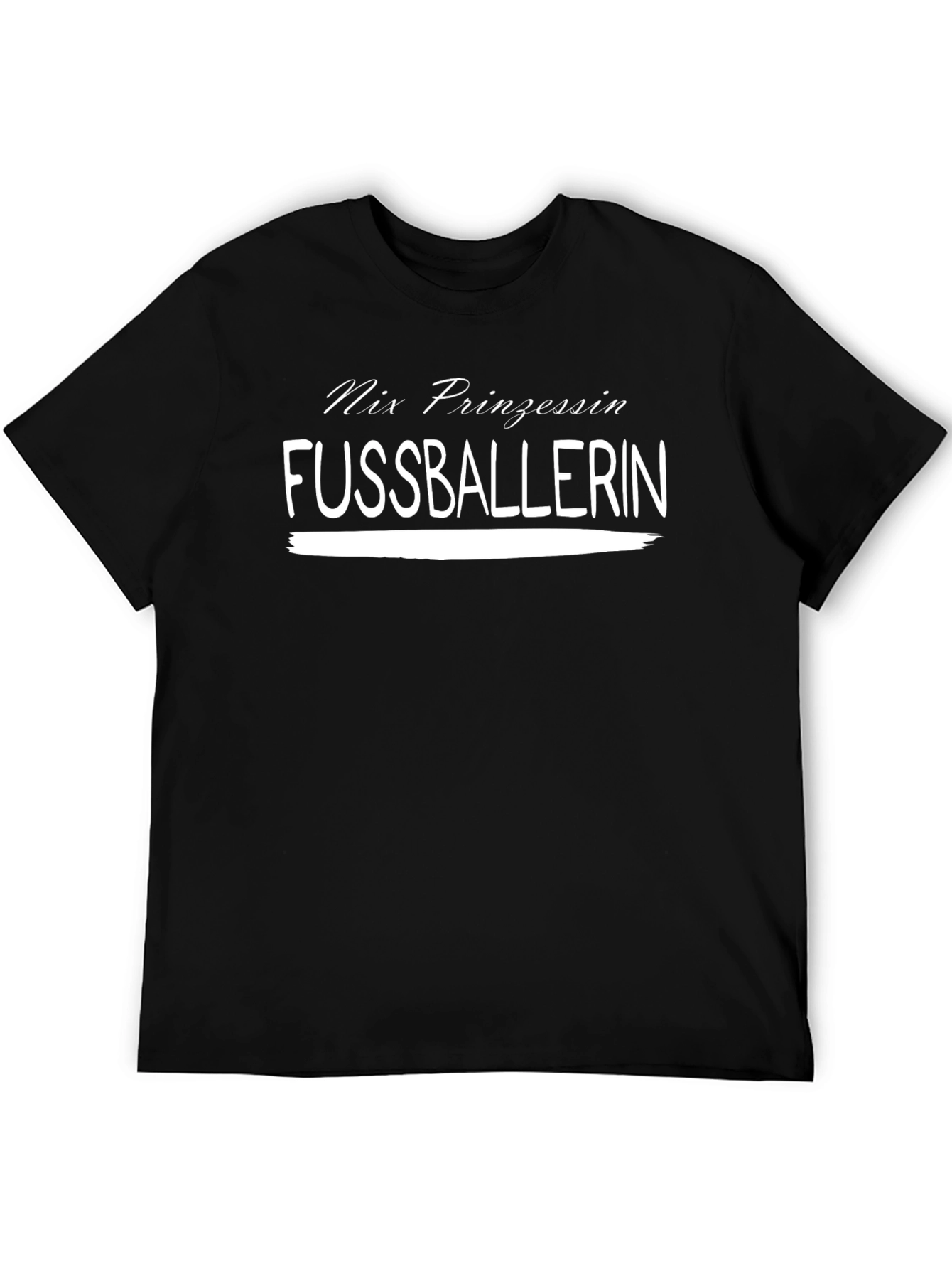 Nix Prinzessin Fussballerin T-Shirt - Soccer Player Tee