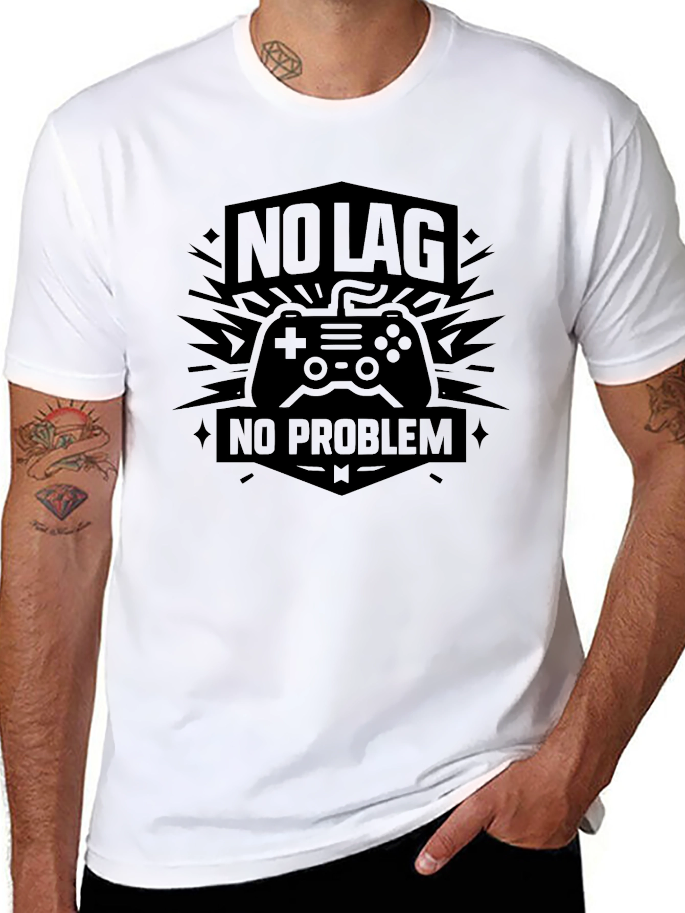 No Lag No Problem Gamer T-Shirt