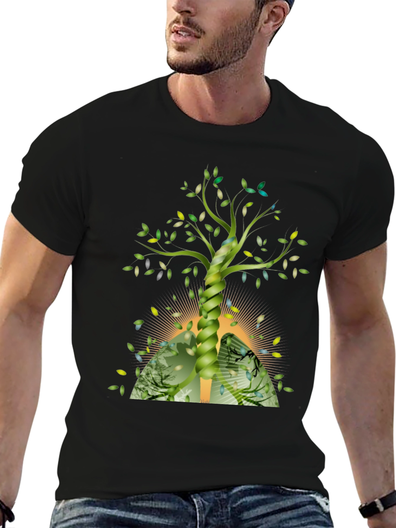 Tree of Life Lungs Graphic Tee