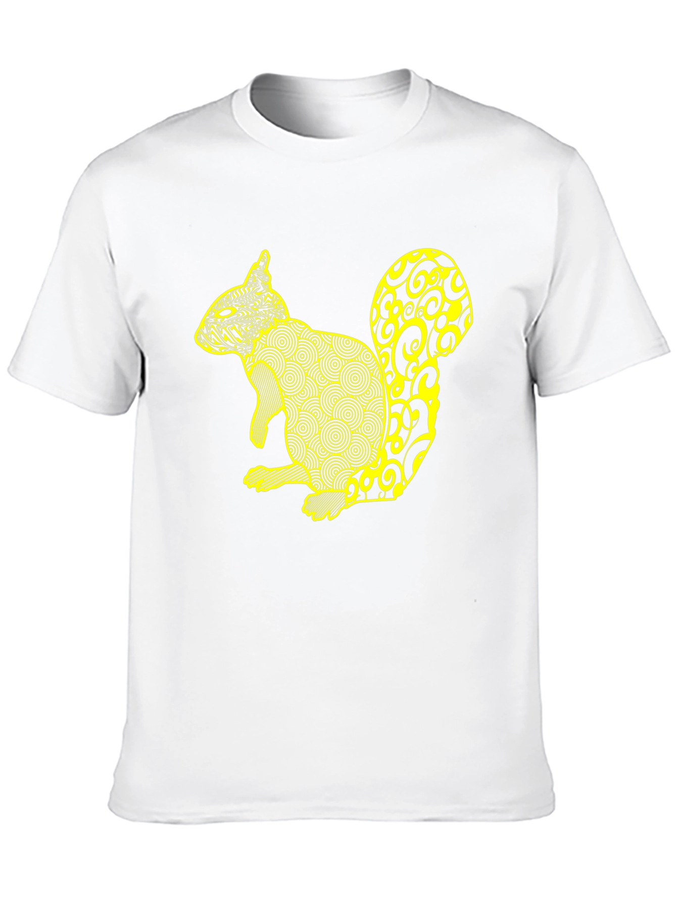 Squirrel Graphic Tee - Unique Animal Print Shirt
