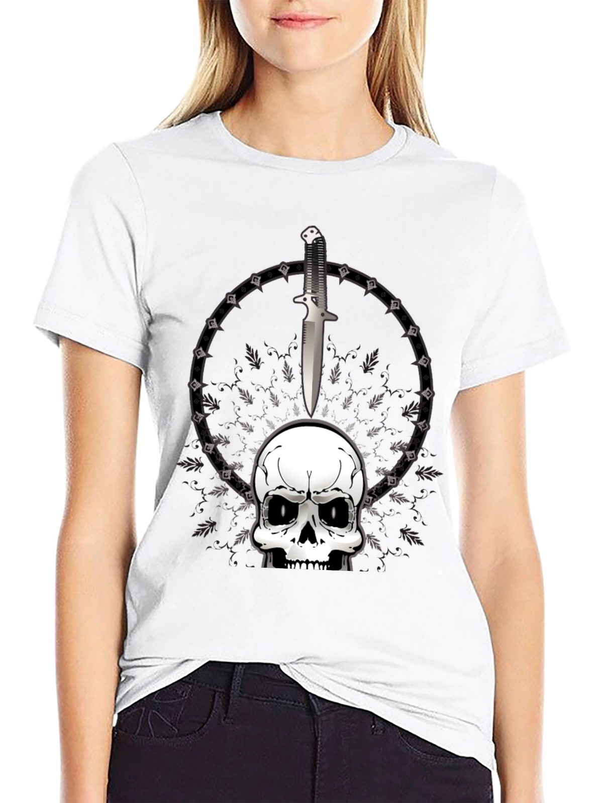 Skull & Dagger Graphic Tee