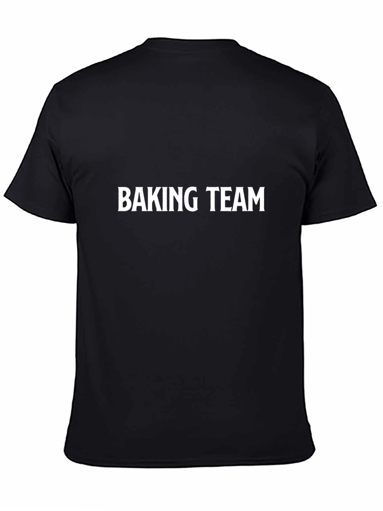 Baking Team Crew Neck T-Shirt