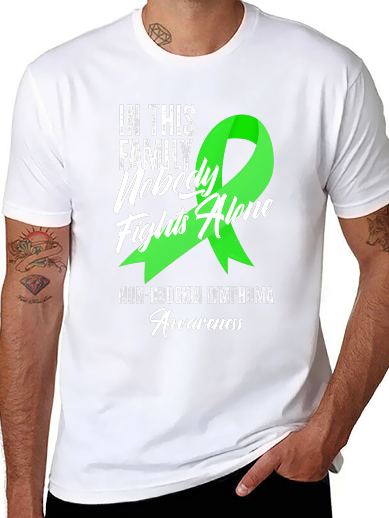 Non-Hodgkin Lymphoma Awareness T-Shirt