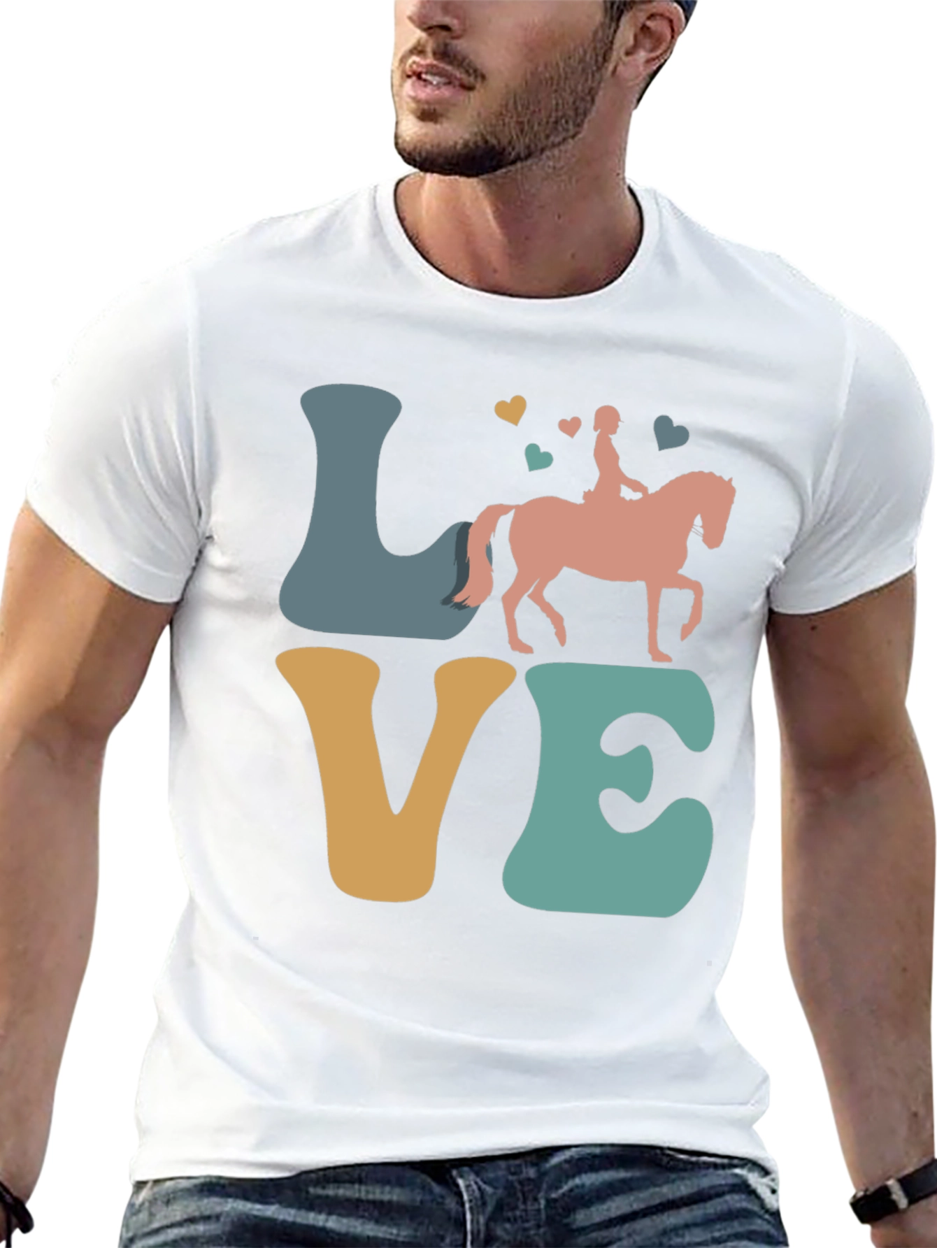 Equestrian Love Graphic T-Shirt