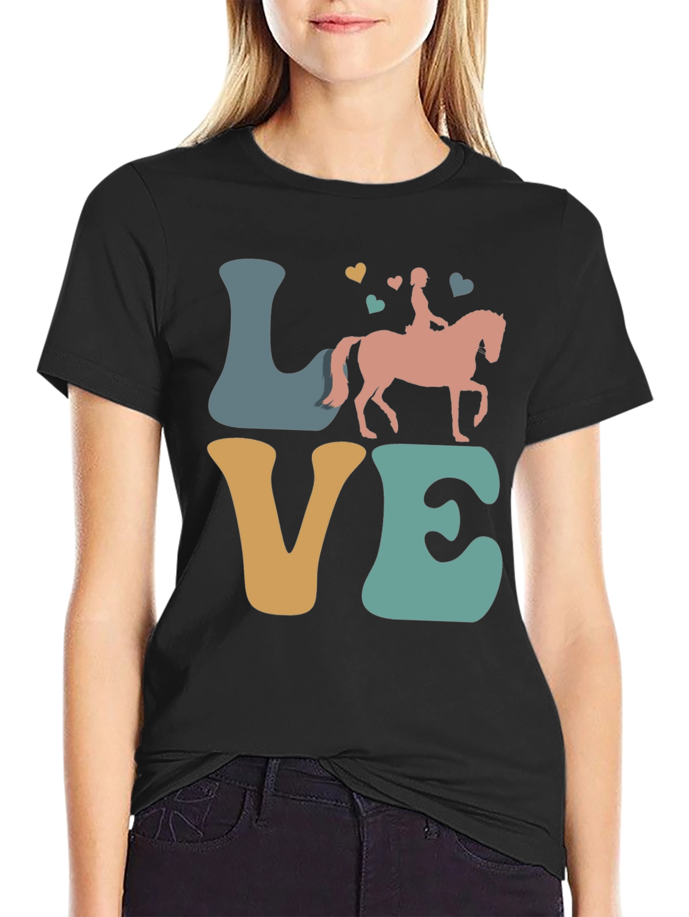 Equestrian Love Graphic T-Shirt