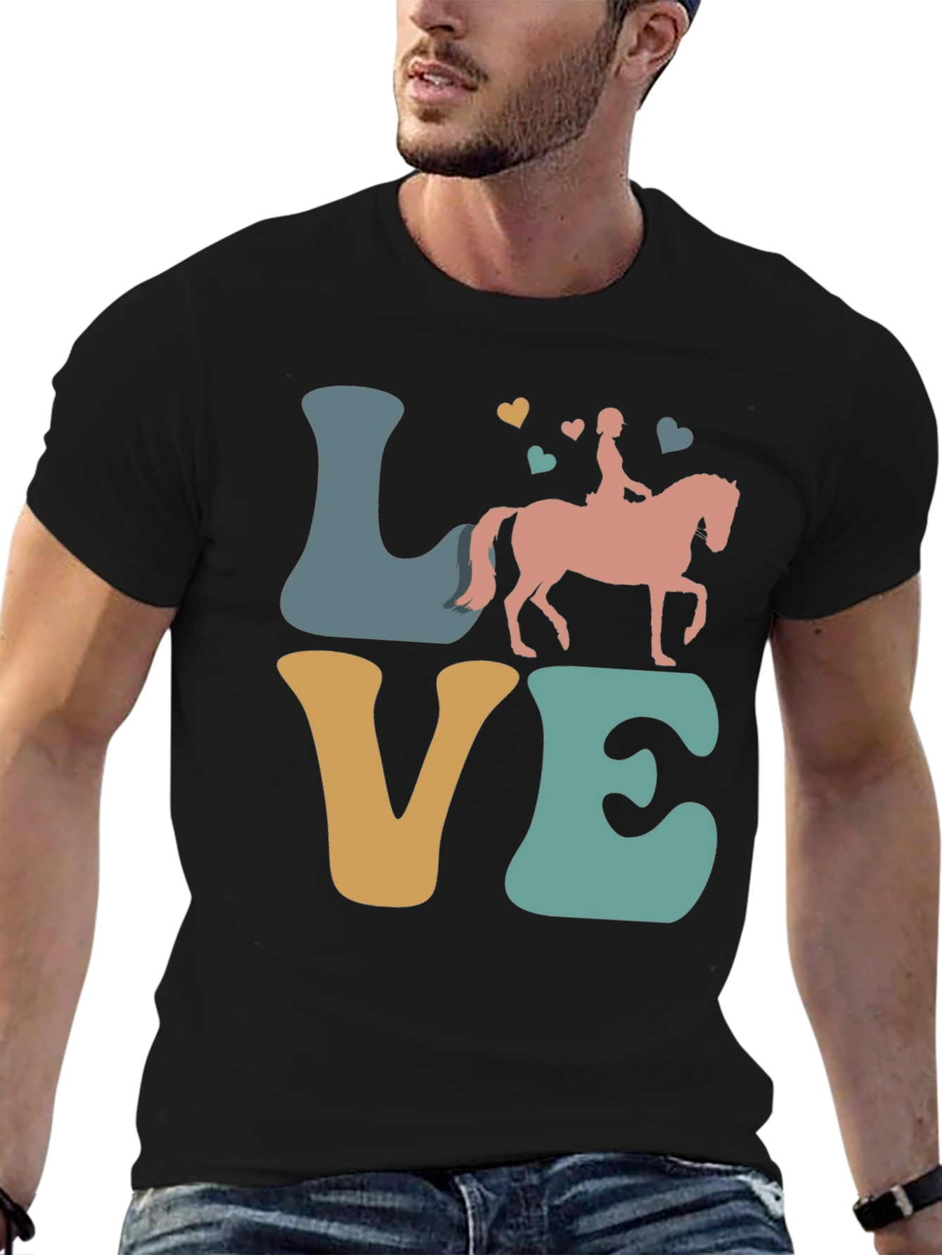 Equestrian Love Graphic T-Shirt