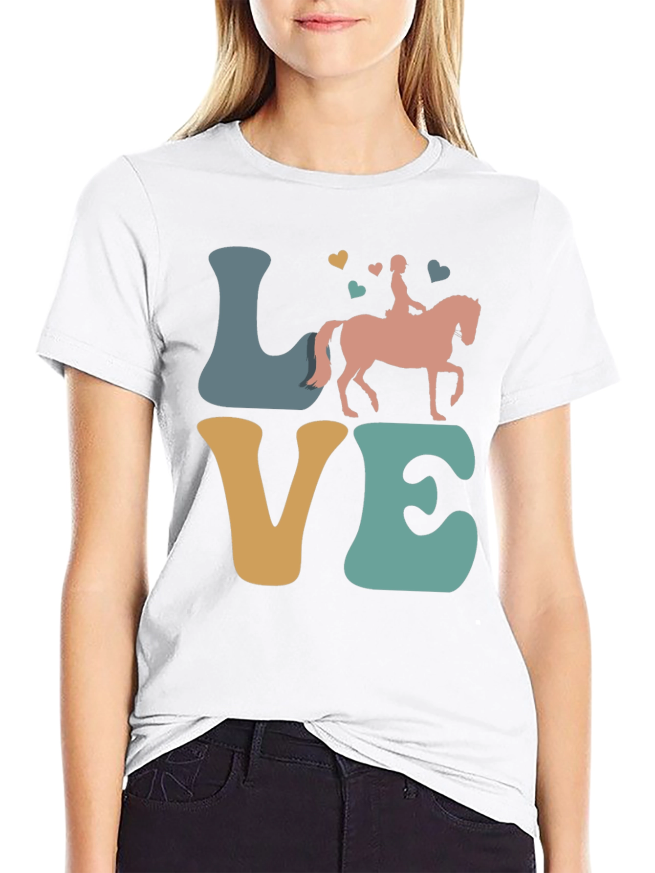 Equestrian Love Graphic T-Shirt