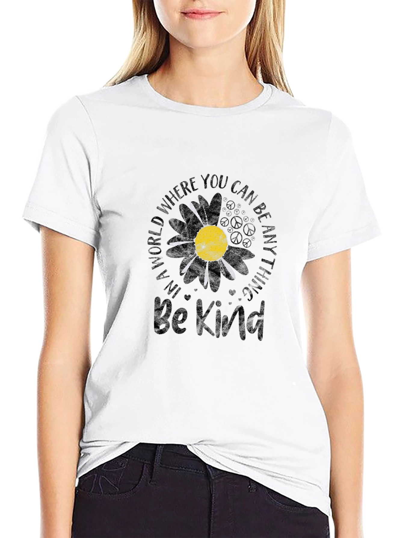 Be Kind Daisy Graphic T-Shirt