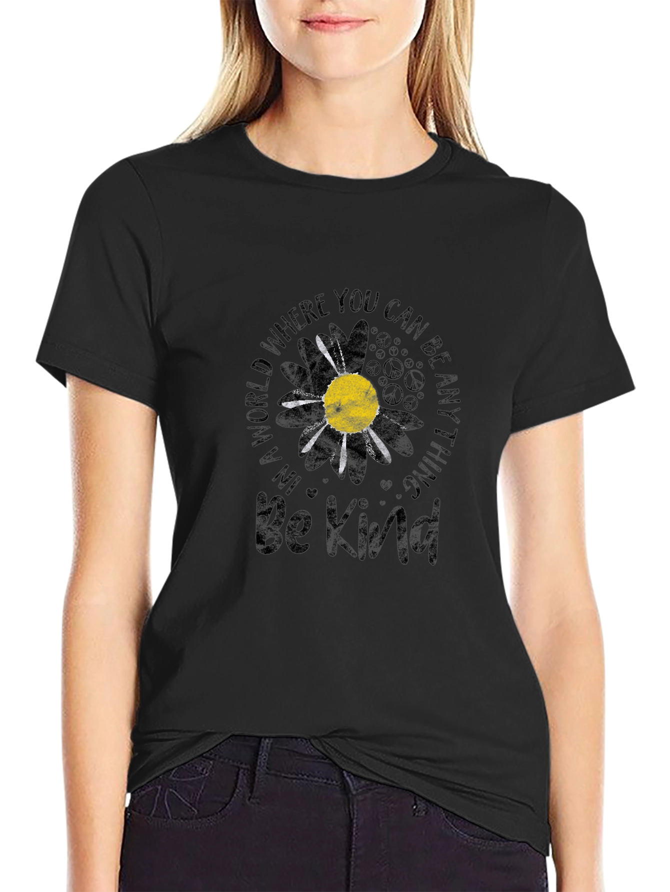 Be Kind Daisy Graphic T-Shirt