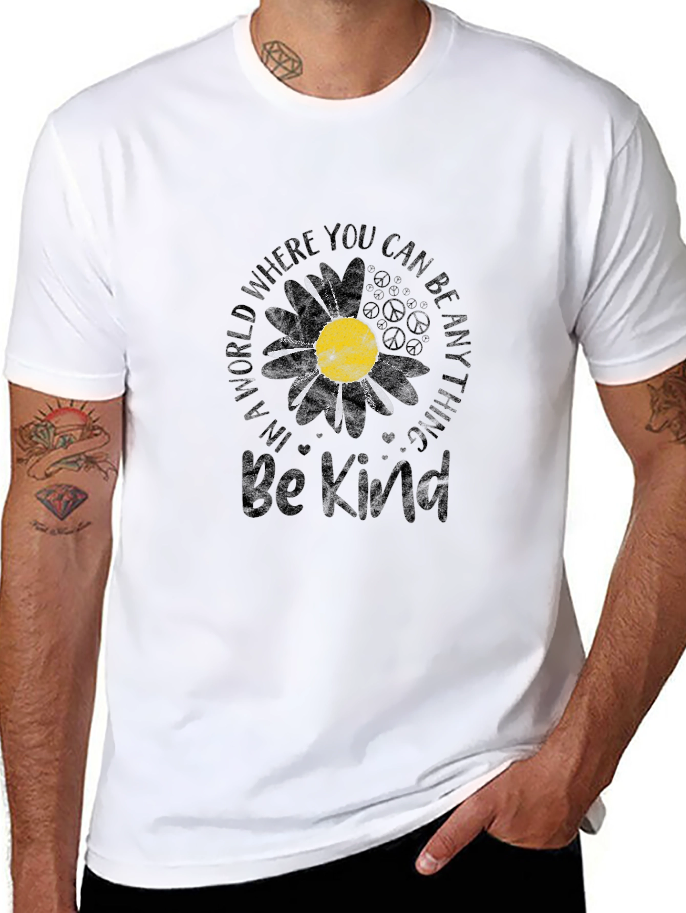 Be Kind Daisy Graphic T-Shirt