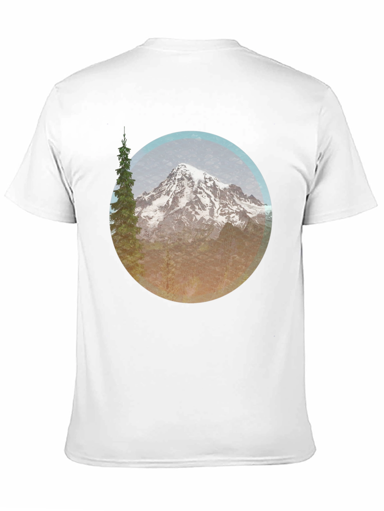 Mountain Peak Graphic Tee - Nature Inspired