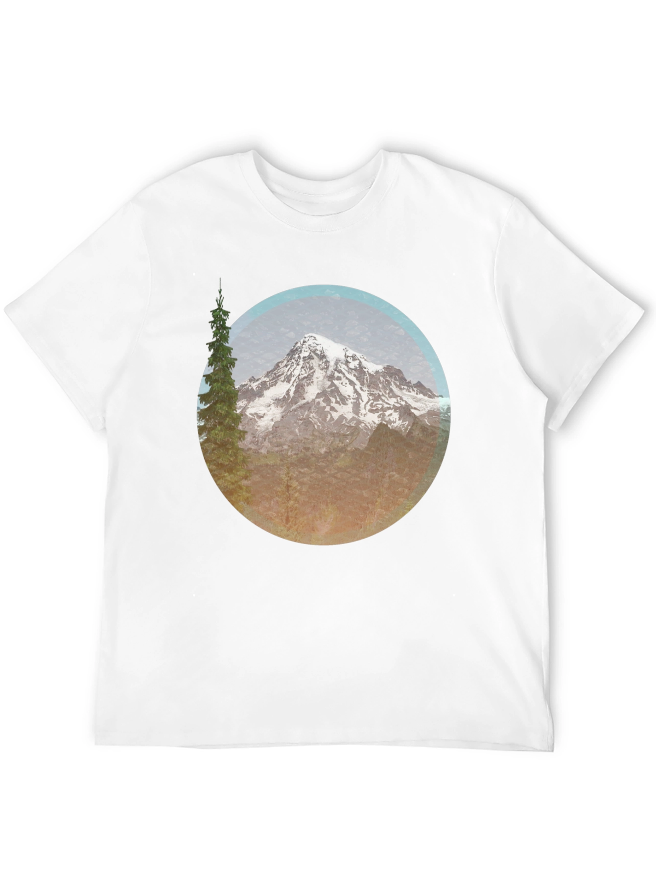 Mountain Peak Graphic Tee - Nature Inspired