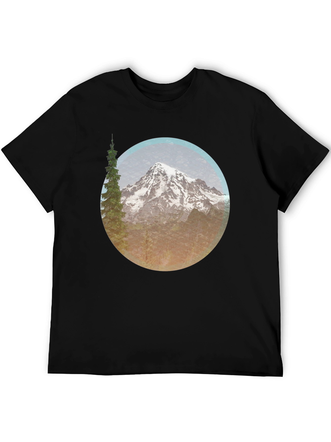 Mountain Peak Graphic Tee - Nature Inspired