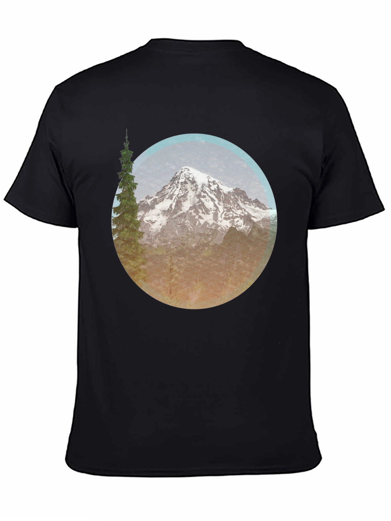 Mountain Peak Graphic Tee - Nature Inspired