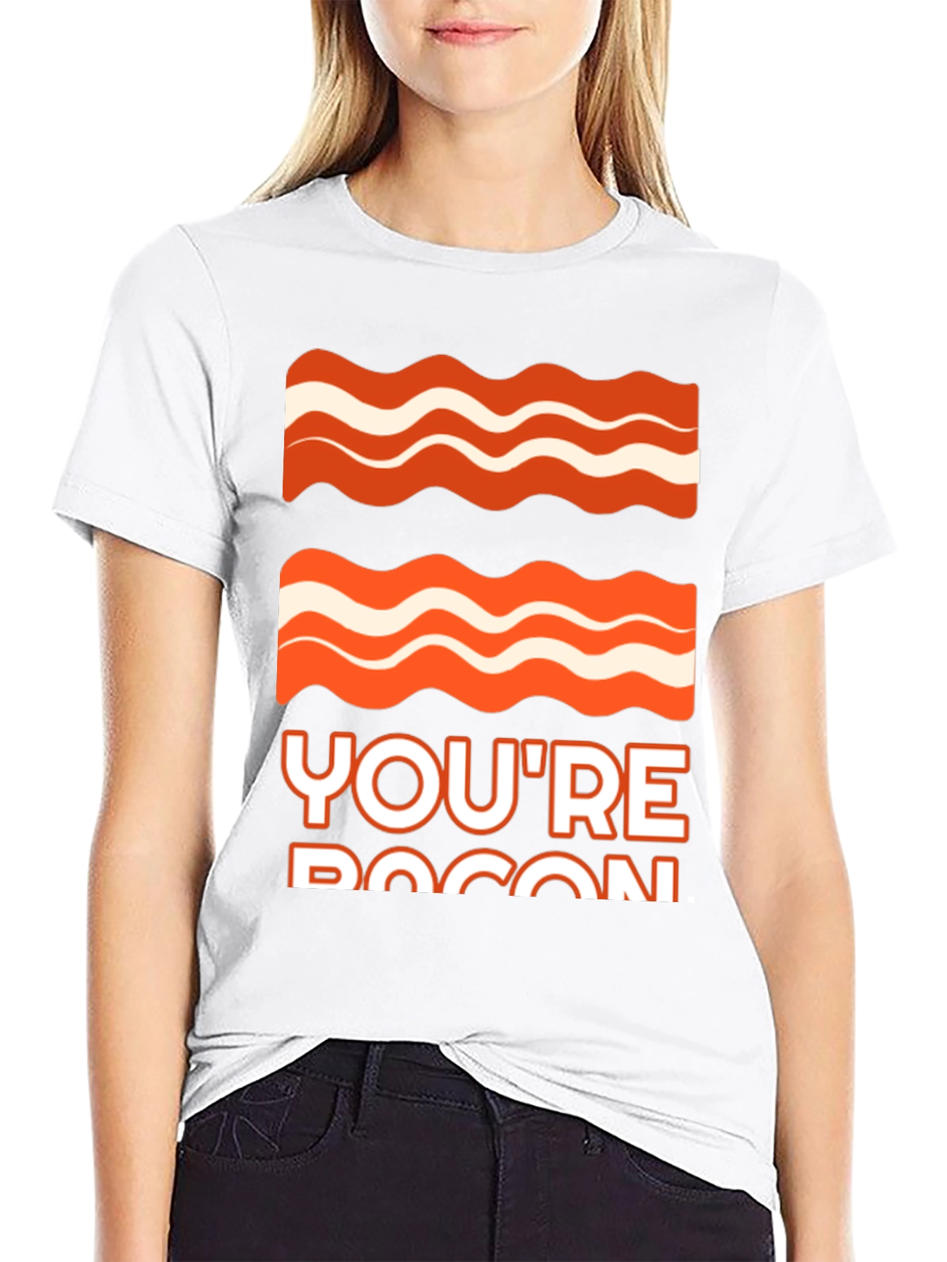 Bacon Graphic Tee - Youre Bacon Funny T-Shirt