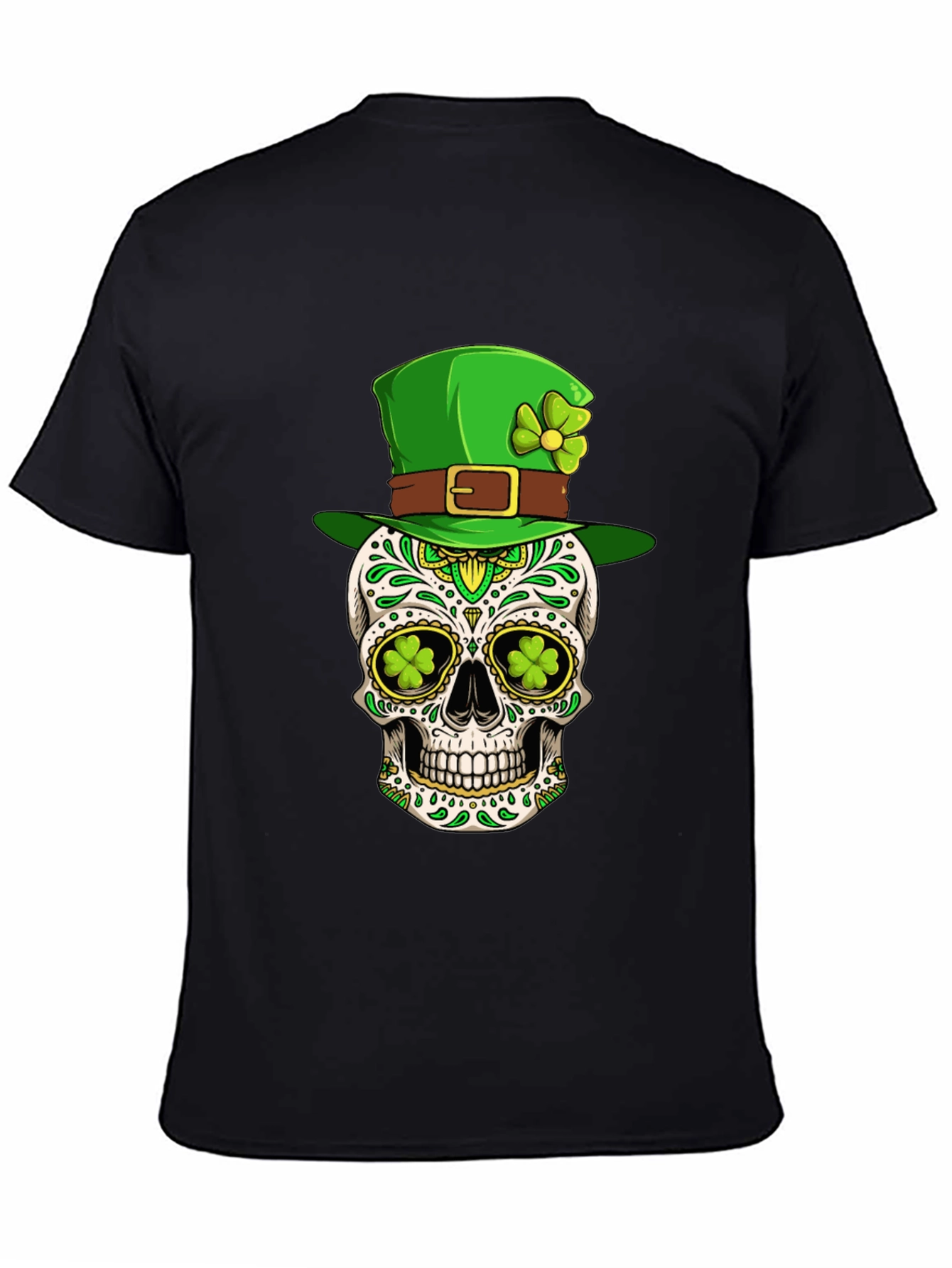 St. Patricks Day Skull T-Shirt