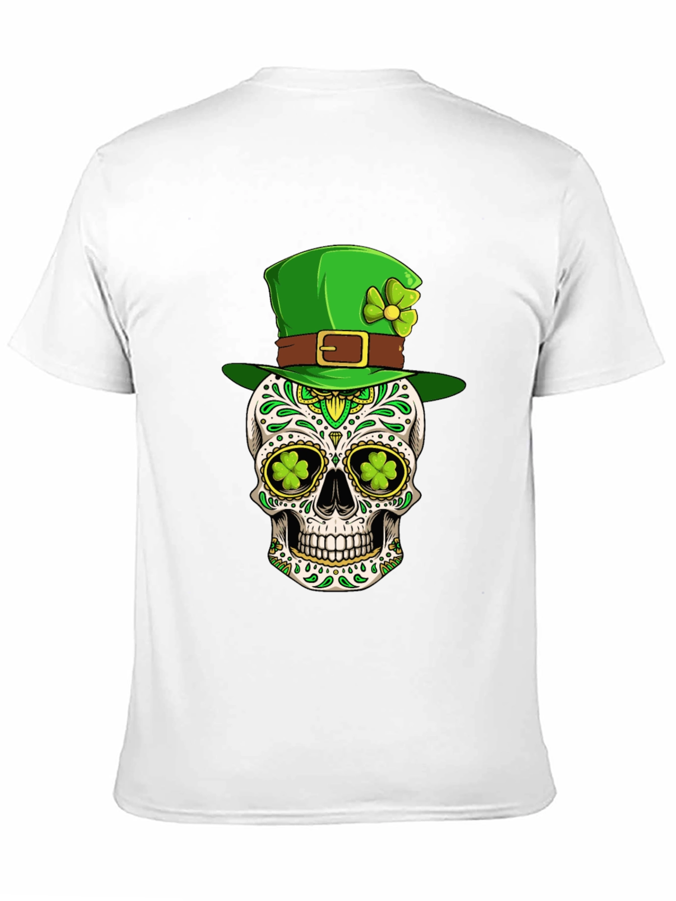St. Patricks Day Skull T-Shirt