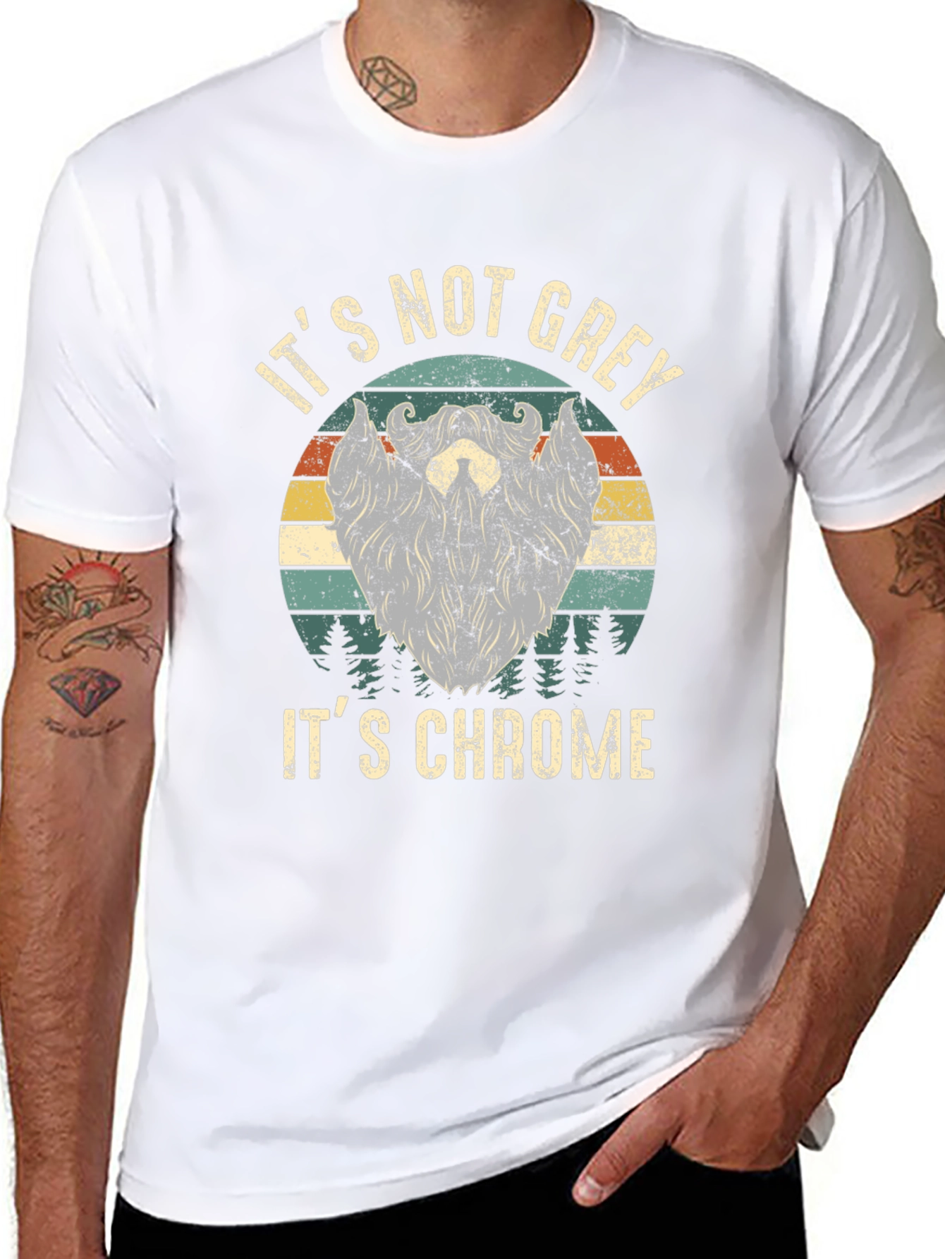 Its Not Grey Its Chrome T-Shirt