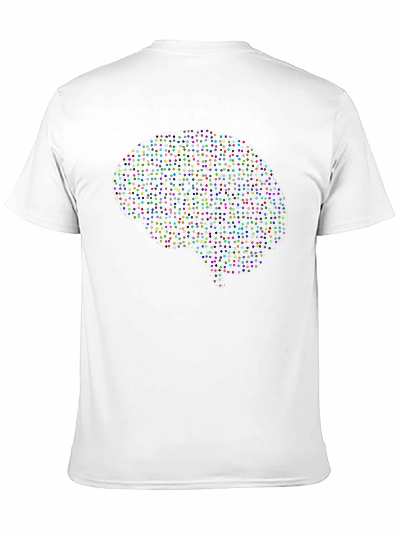 Brain Dot Matrix Graphic Tee