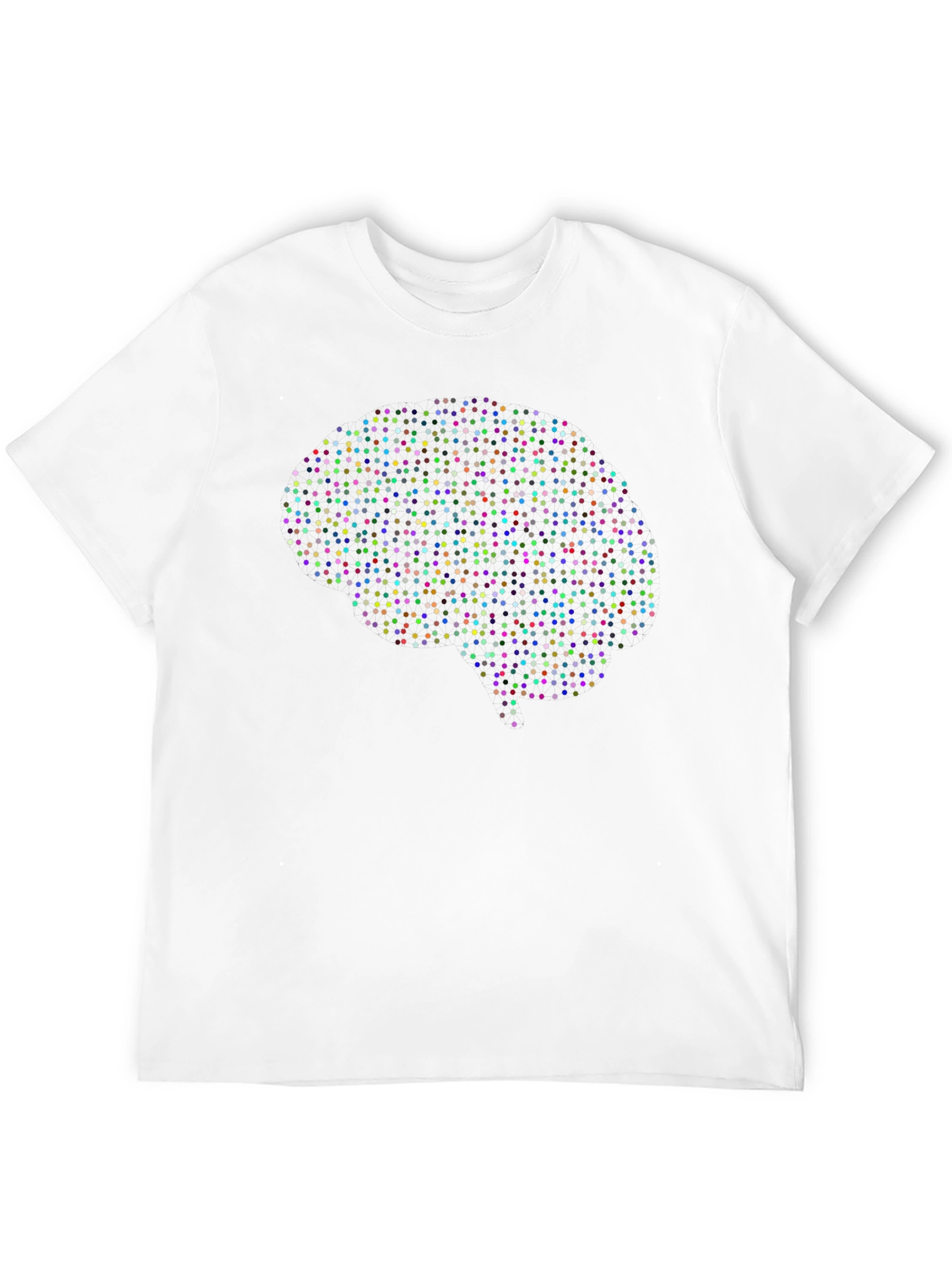 Brain Dot Matrix Graphic Tee