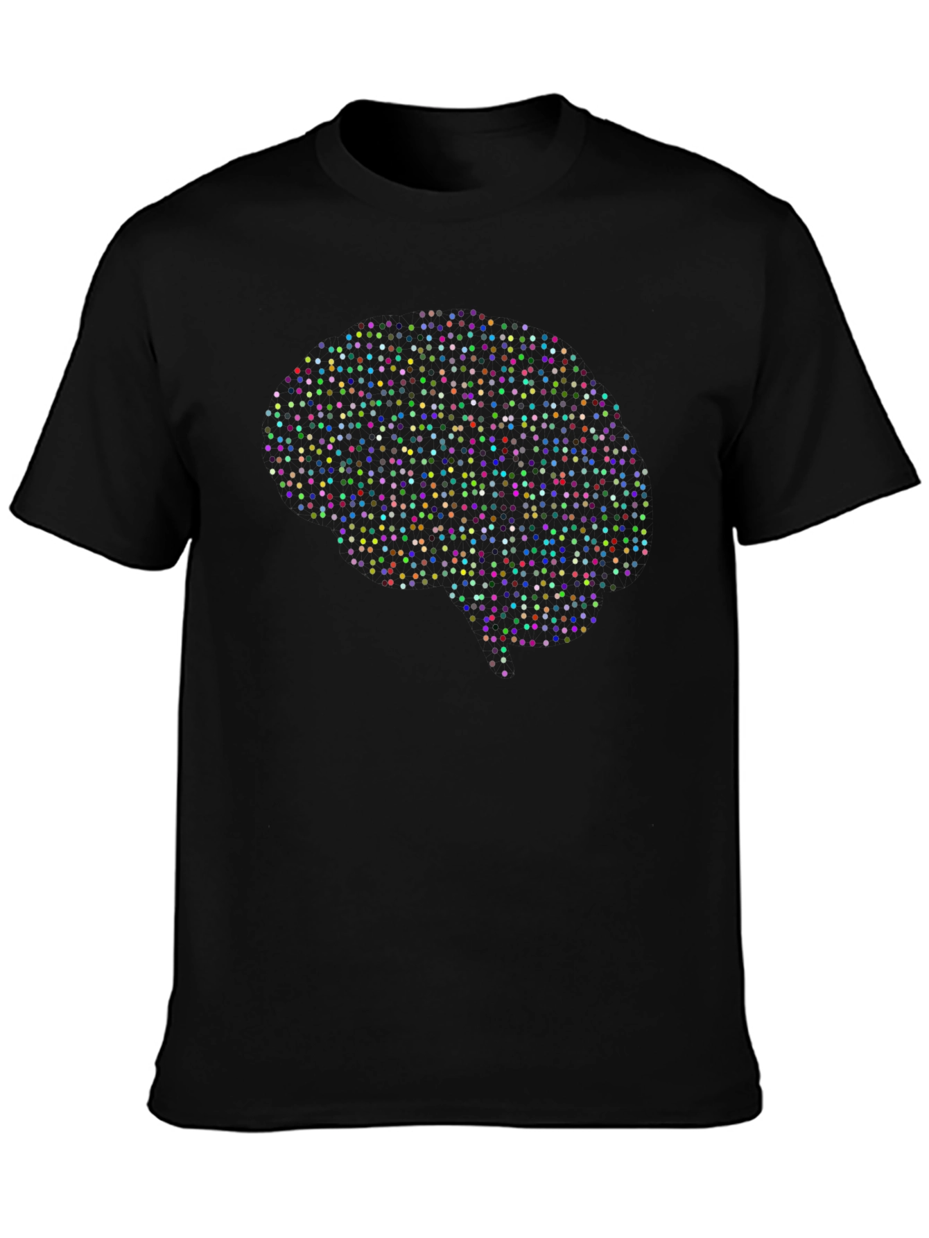 Brain Dot Matrix Graphic Tee
