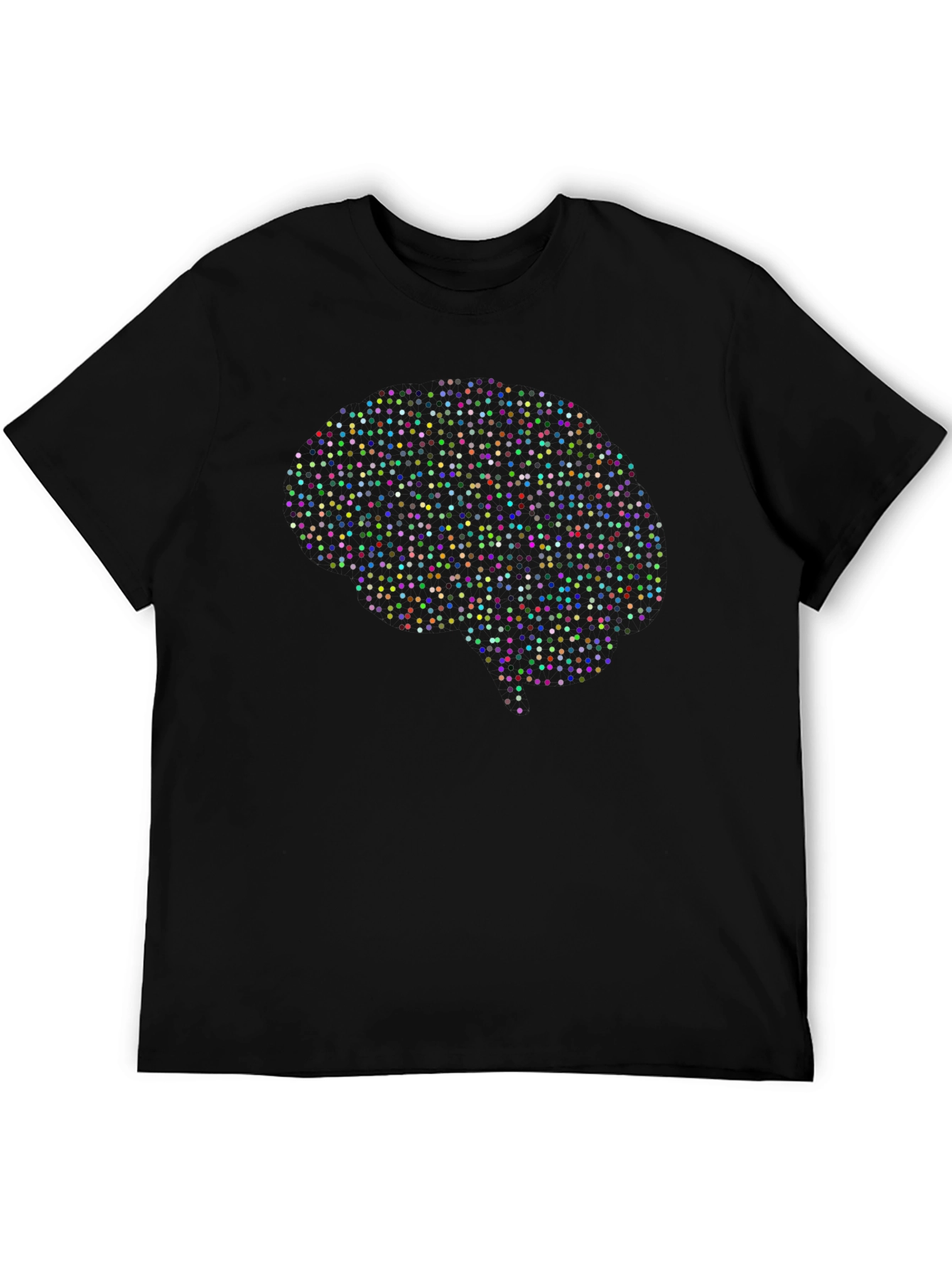 Brain Dot Matrix Graphic Tee