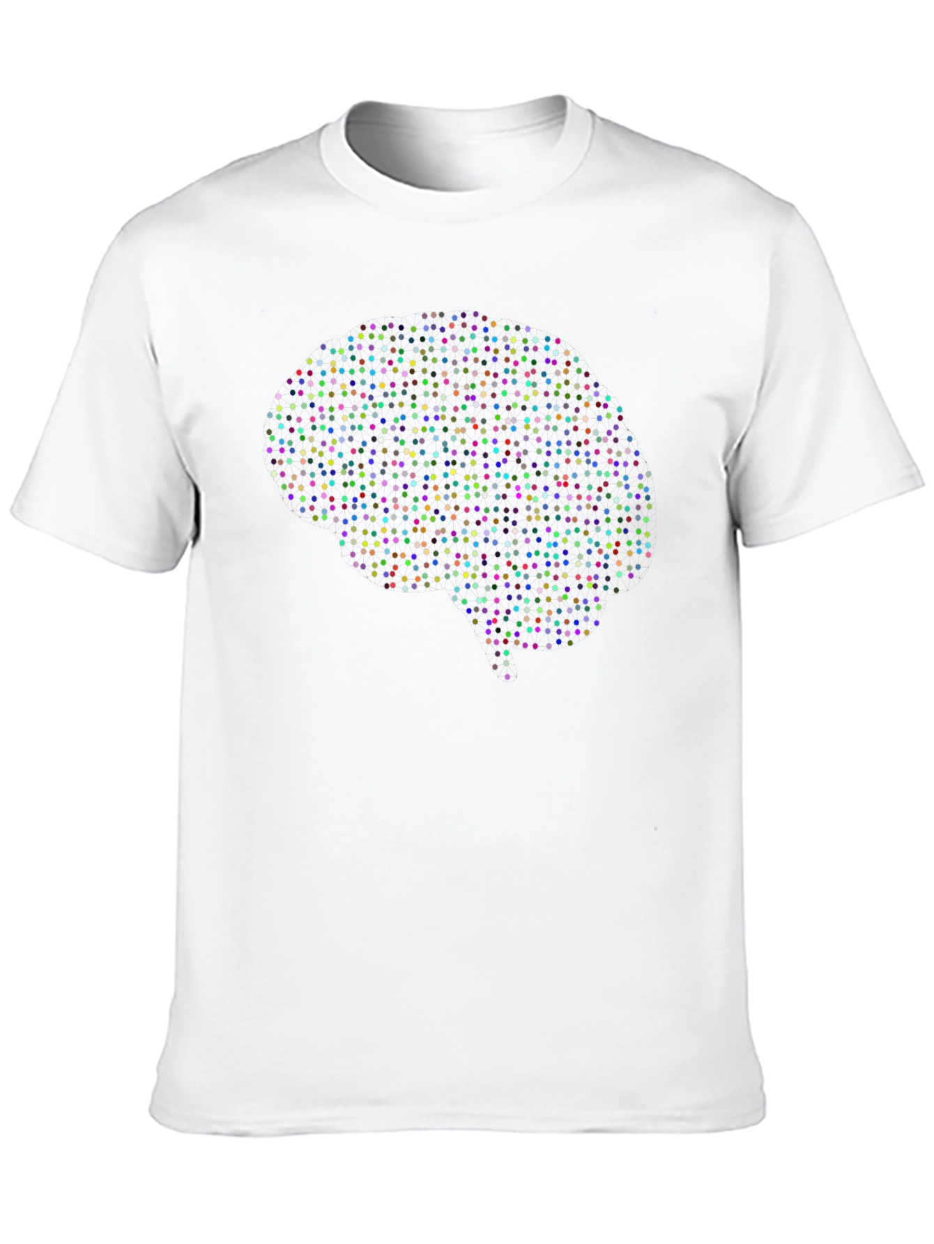 Brain Dot Matrix Graphic Tee