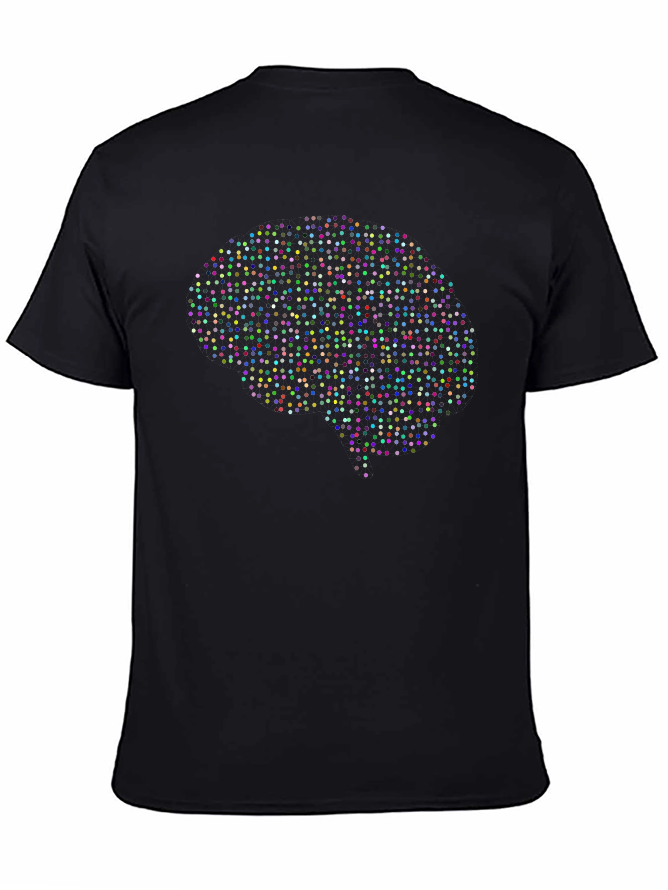 Brain Dot Matrix Graphic Tee