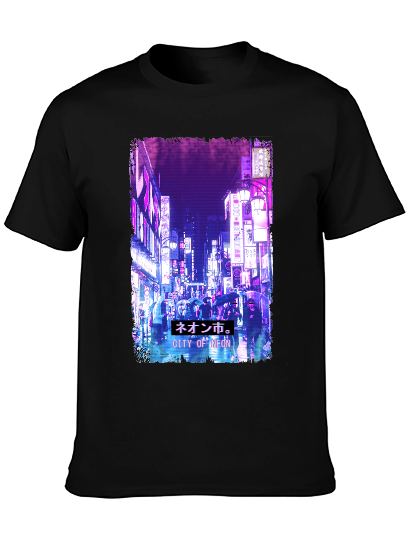 City of Neon Graphic Tee