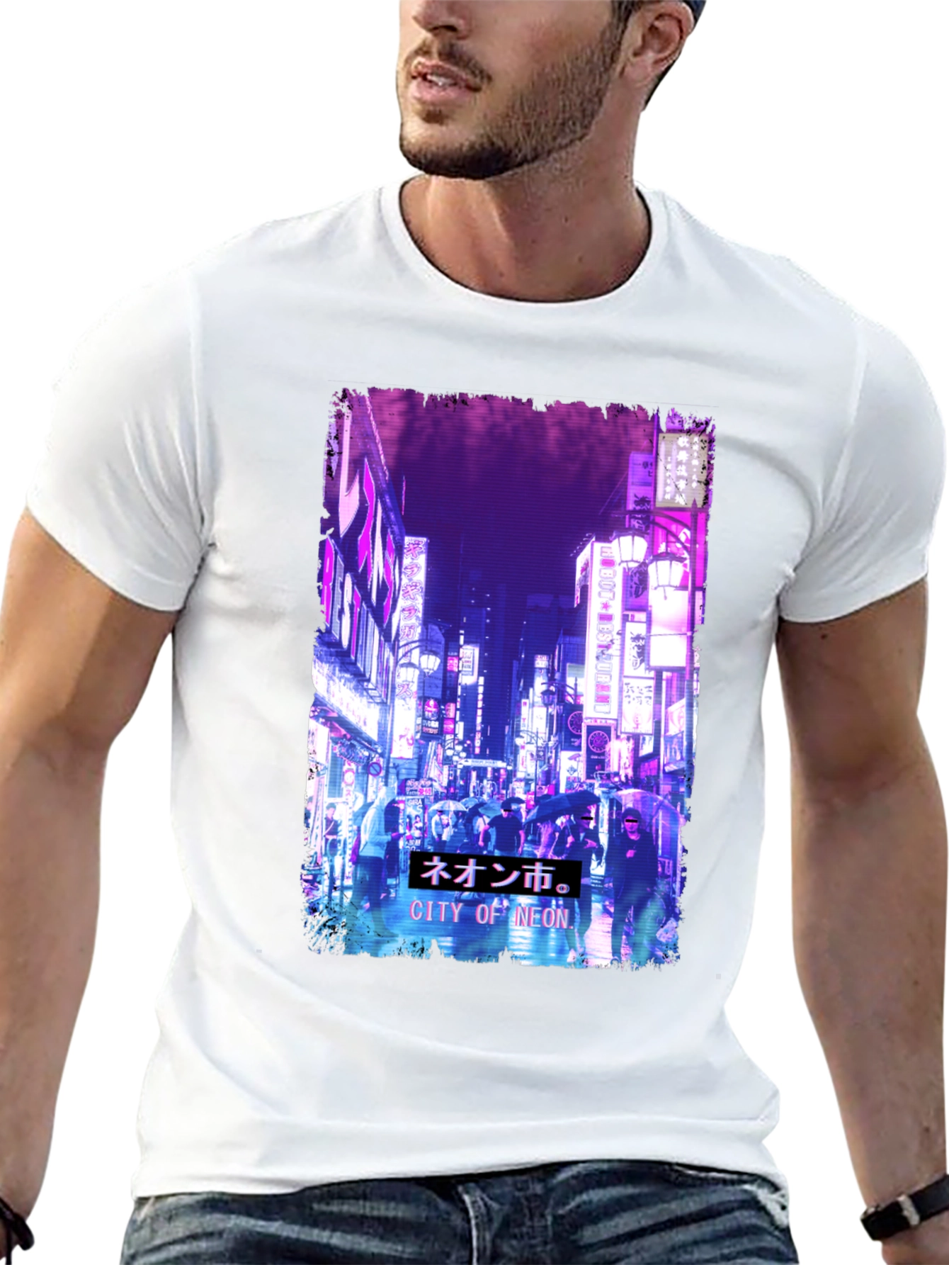 City of Neon Graphic Tee