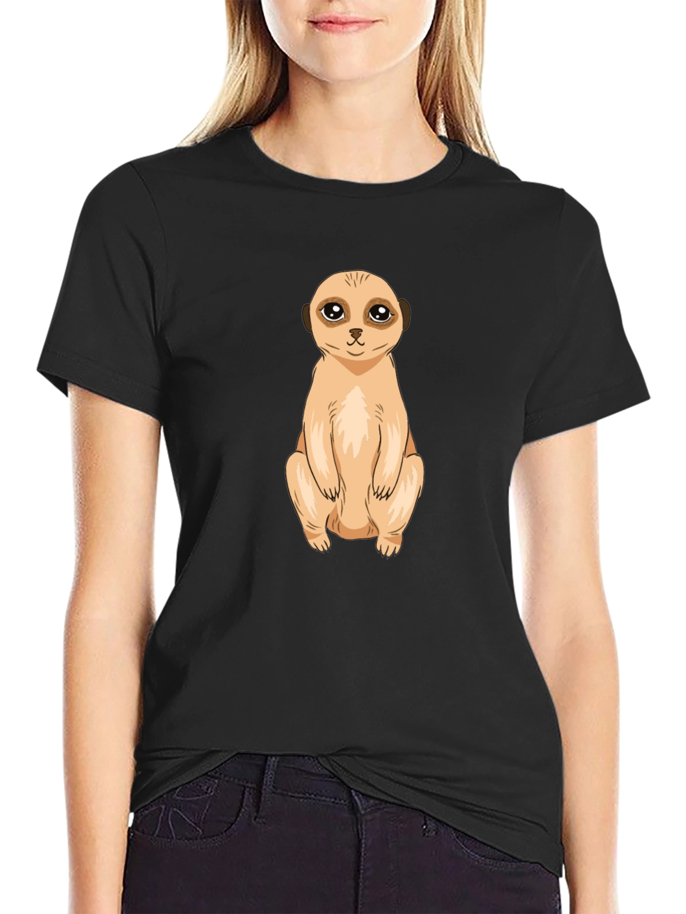 Meerkat Graphic Print Tee