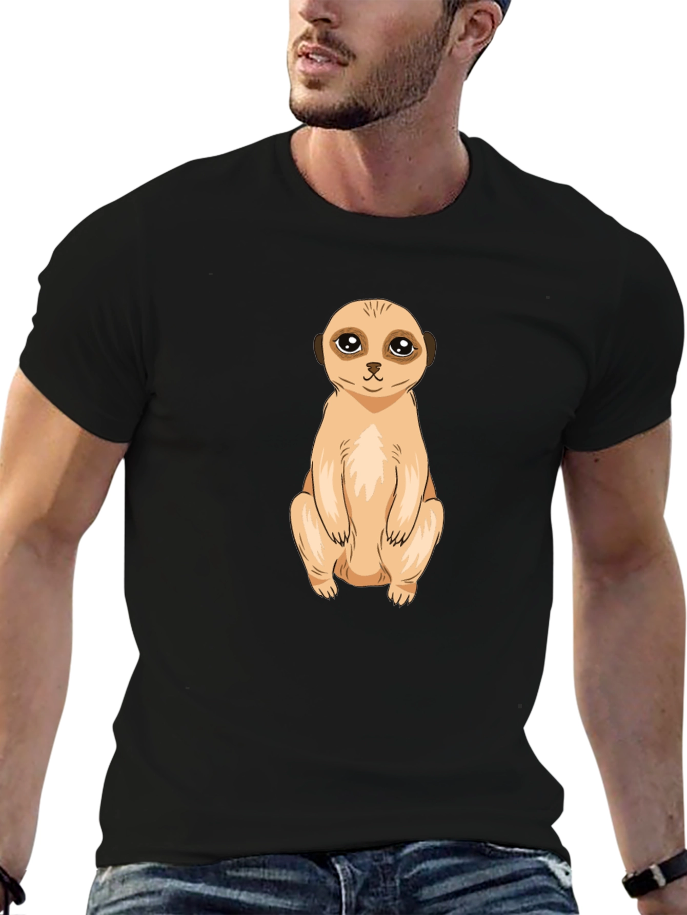 Meerkat Graphic Print Tee